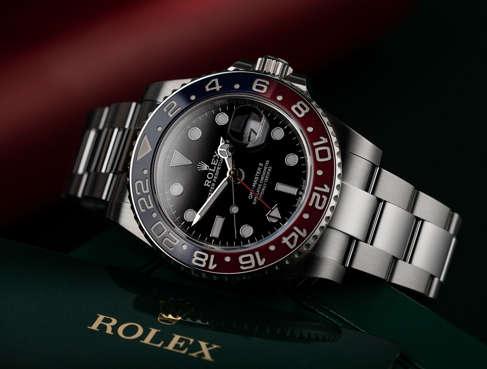 ref 126710BLRO | 126710BLRO - Box & Certificate | Rolex GMT-Master II