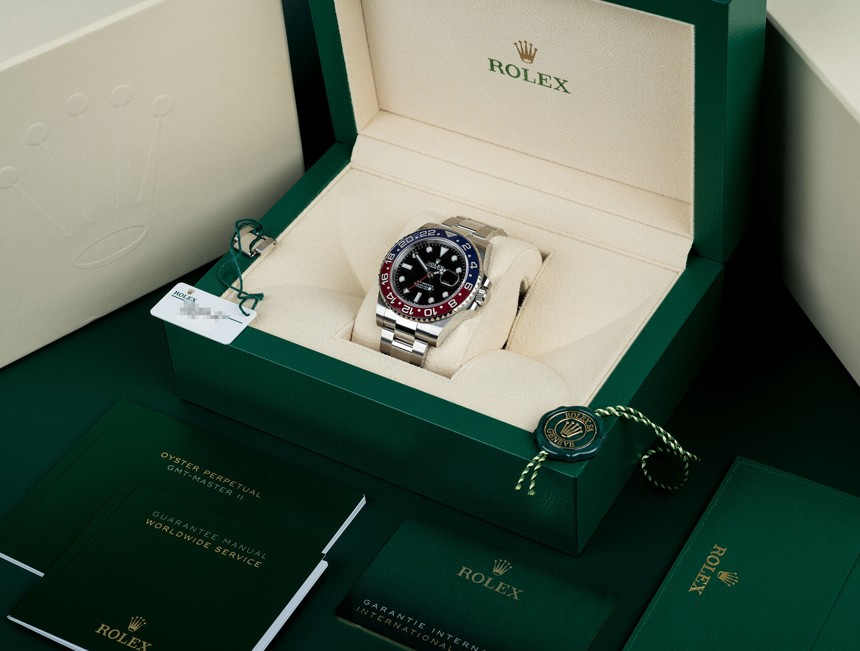 ref 126710BLRO | 126710BLRO - Box & Certificate | Rolex GMT-Master II