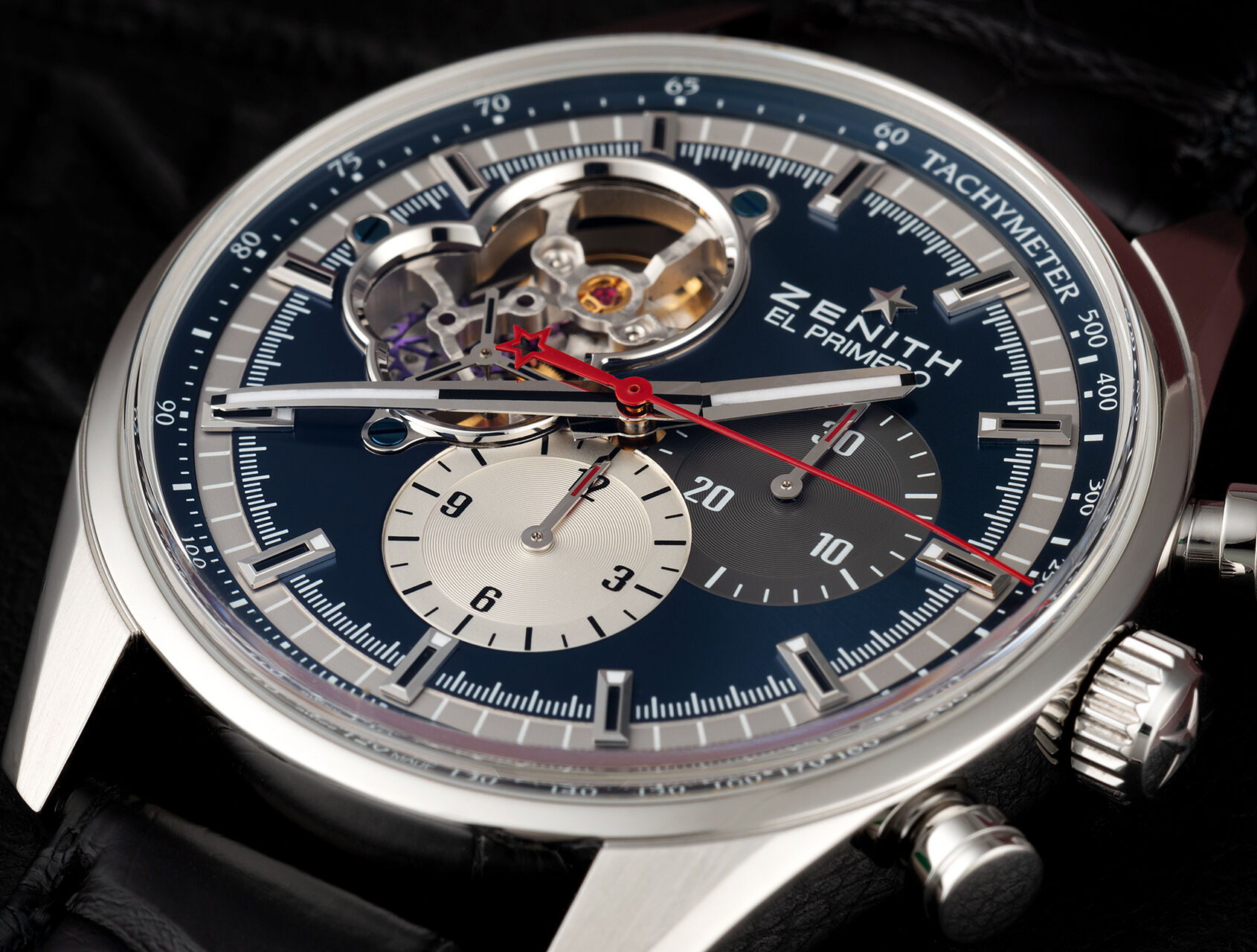 ref 03.2040.4061/52.C700 | Open-Heart Dial | Zenith El Primero El Primero