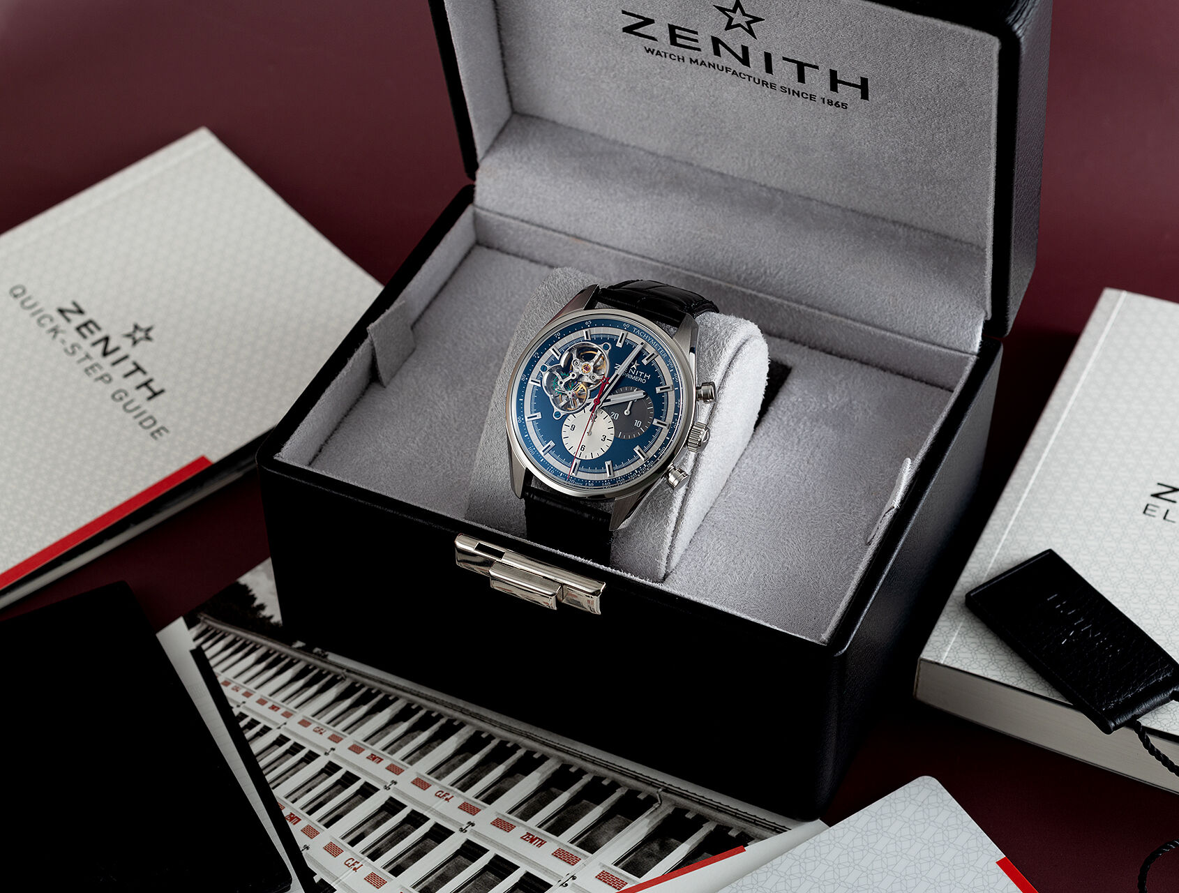 ref 03.2040.4061/52.C700 | Open-Heart Dial | Zenith El Primero El Primero