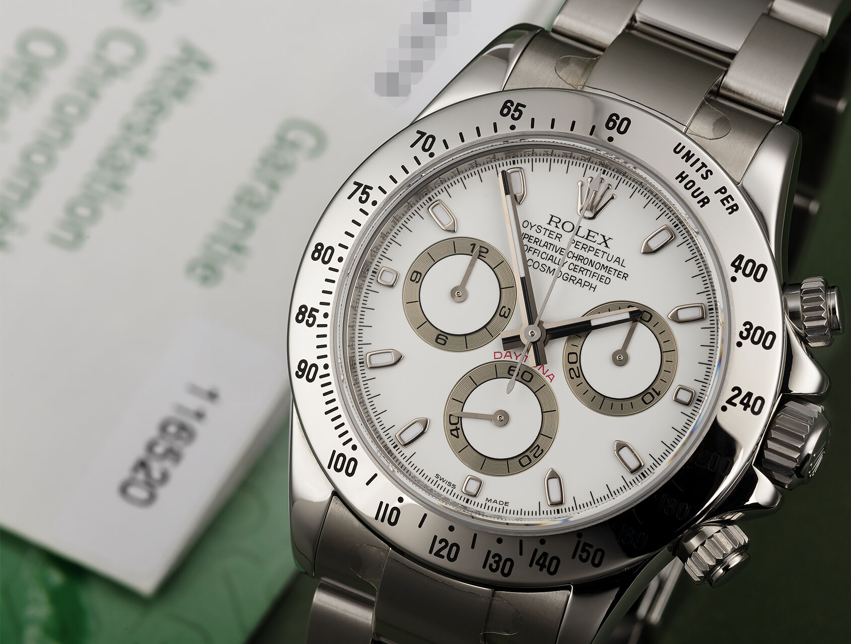 ref 116520 | 116520 - Under Rolex warranty | Rolex Cosmograph Daytona