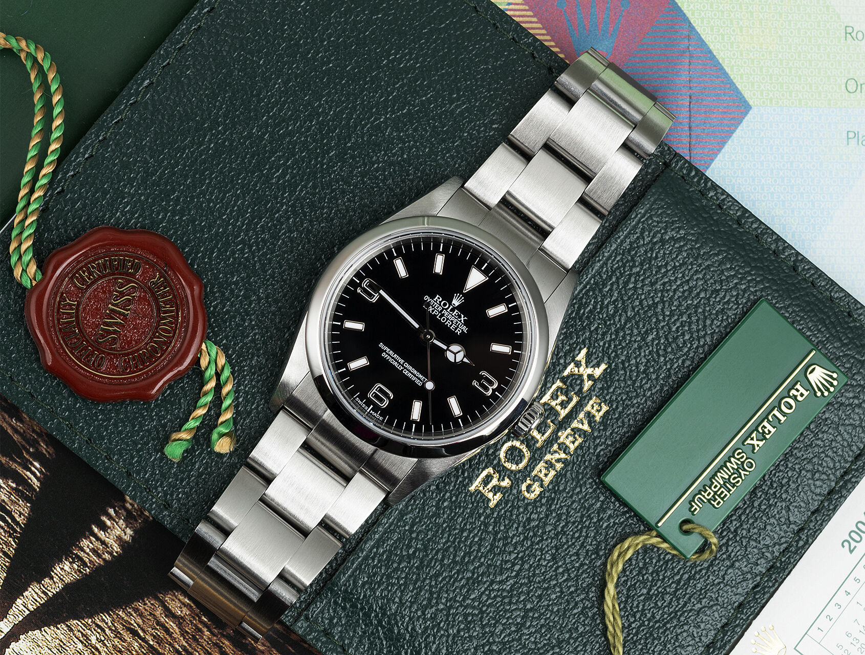 ref 114270 | 114270 - Box & Certificate | Rolex Explorer