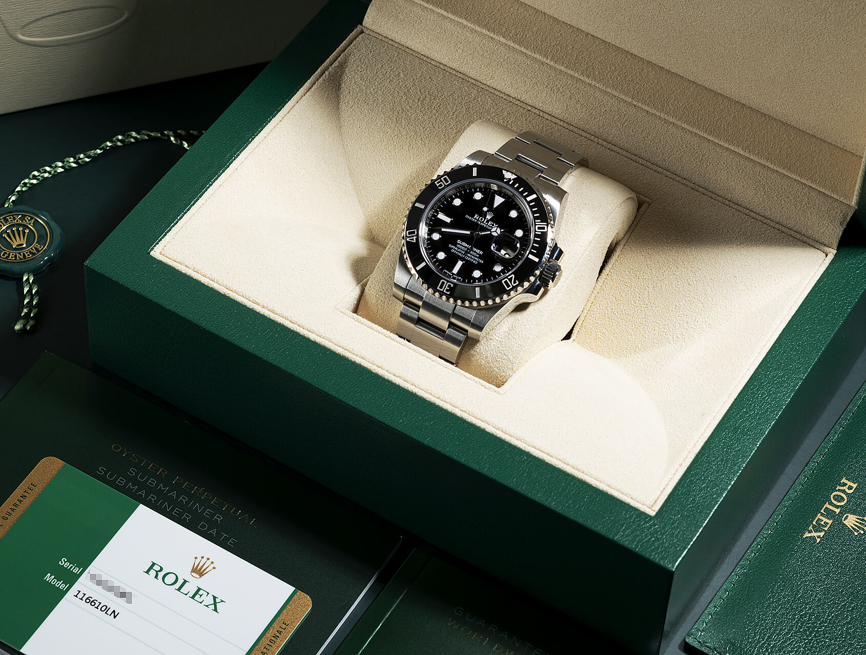 ref 116610LN | 116610LN - Box & Certificate | Rolex Submariner Date