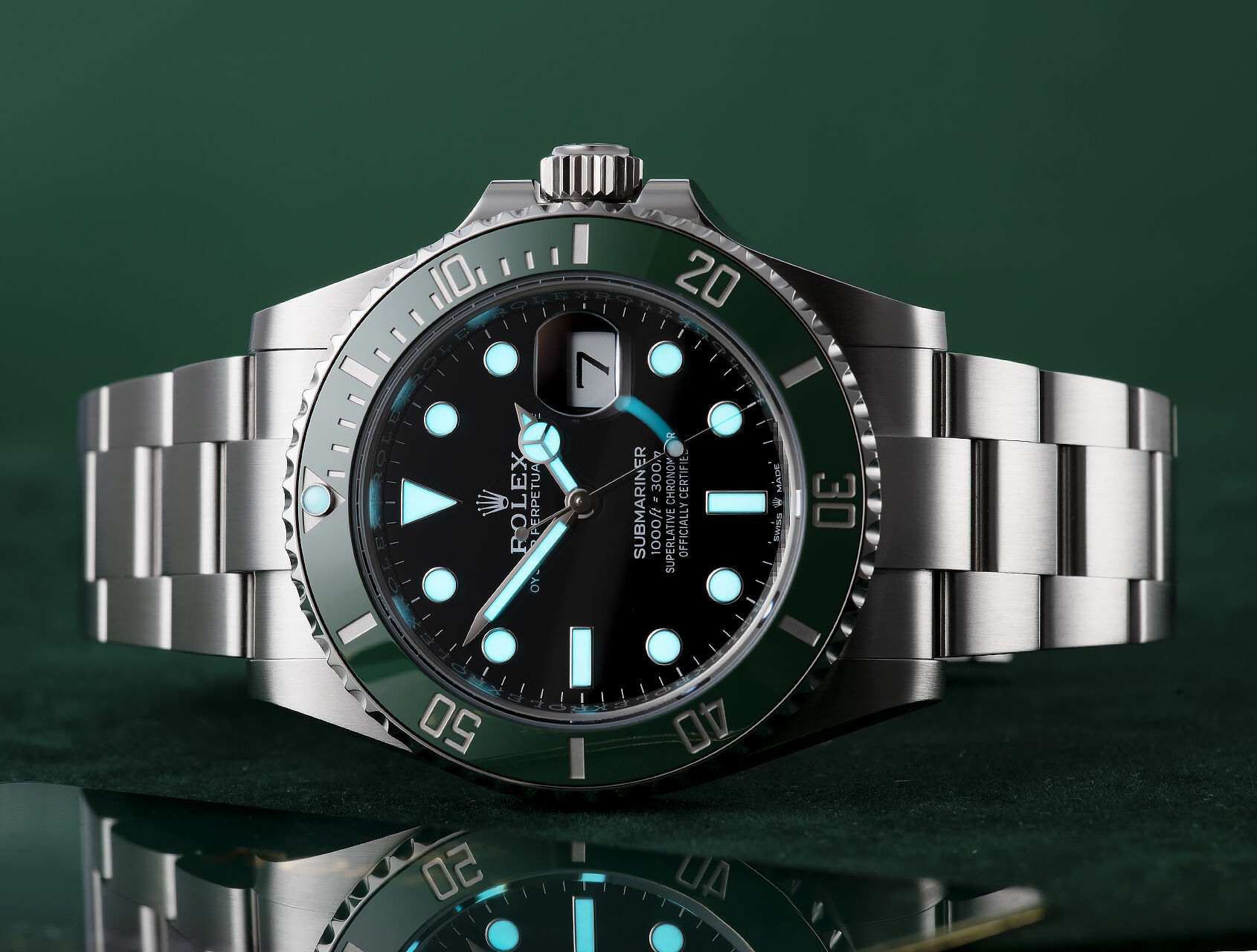 ref 126610LV | 126610LV - Starbucks | Rolex Submariner Date