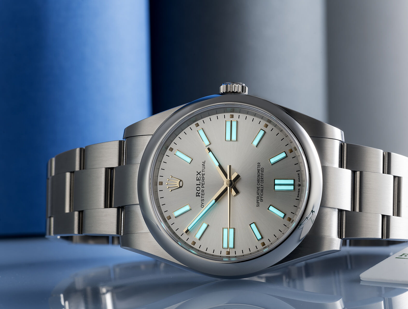 ref 124300 | 124300 - Box & Certificate | Rolex Oyster Perpetual