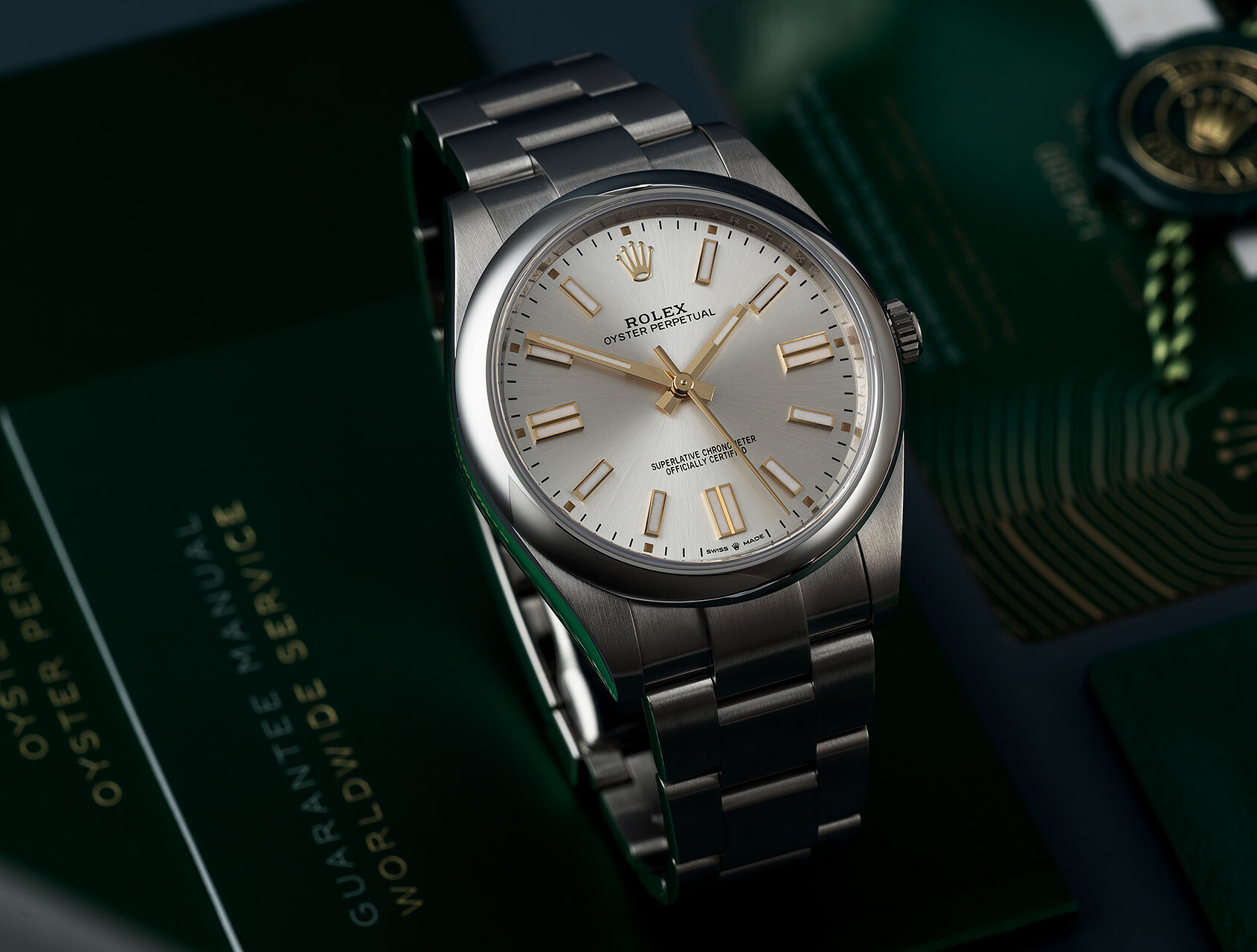 ref 124300 | 124300 - Box & Certificate | Rolex Oyster Perpetual