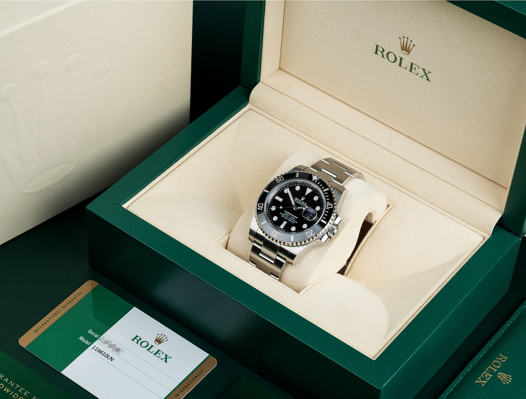 ref 116610LN | 116610LN - Box & Certificate | Rolex Submariner Date