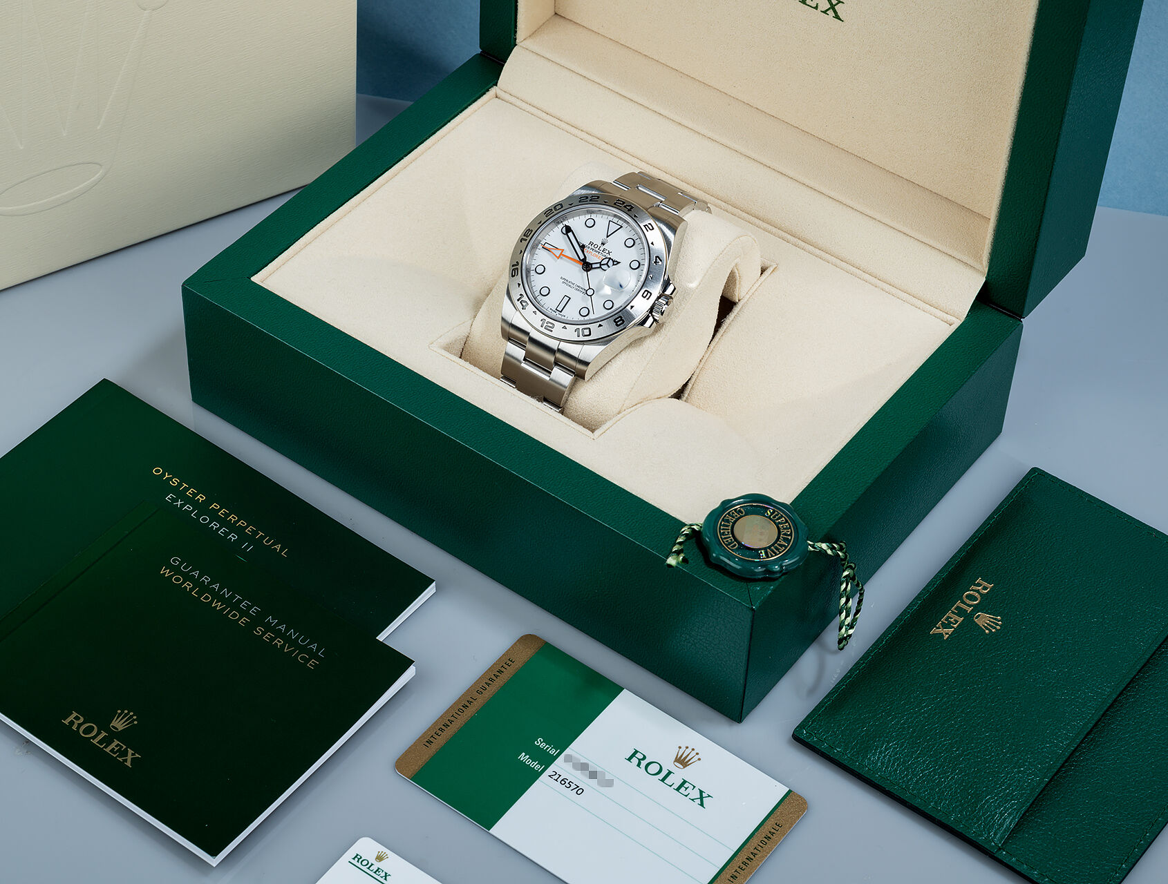 ref 216570 | 216570 - Polar Dial | Rolex Explorer II