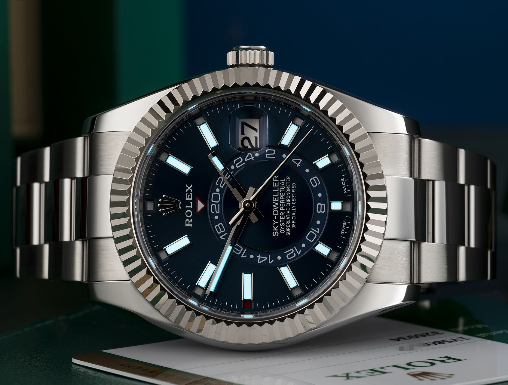 ref 326934 | 326934 - Box & Certificate | Rolex Sky Dweller