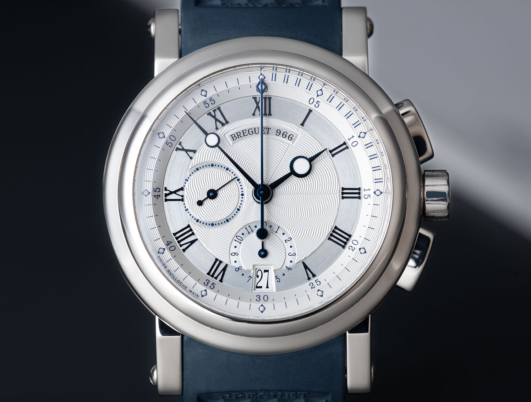 ref 5827BB125ZU | 5827 - White Gold | Breguet Marine Chronograph