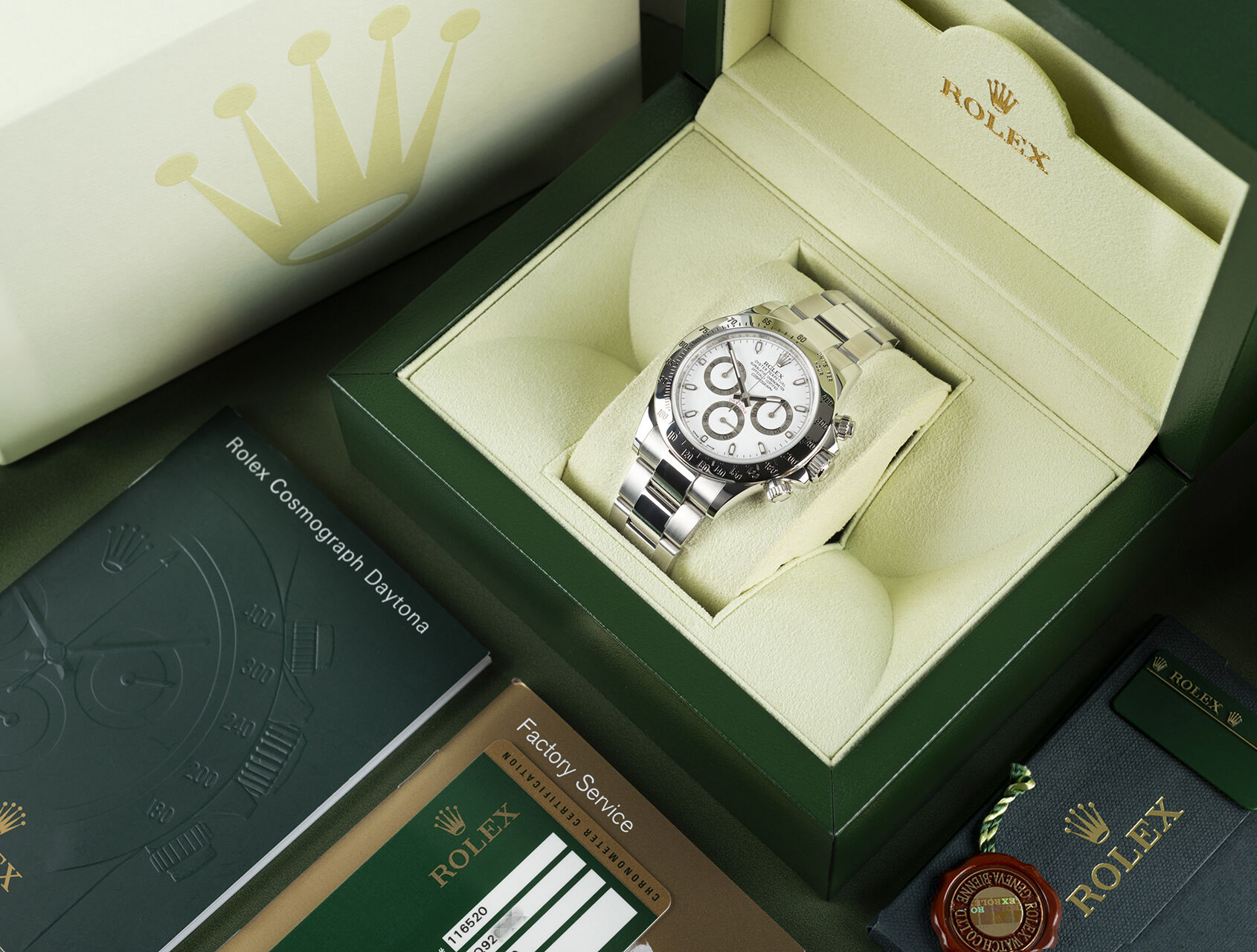 ref 116520 | 116520 - Chromalight | Rolex Cosmograph Daytona