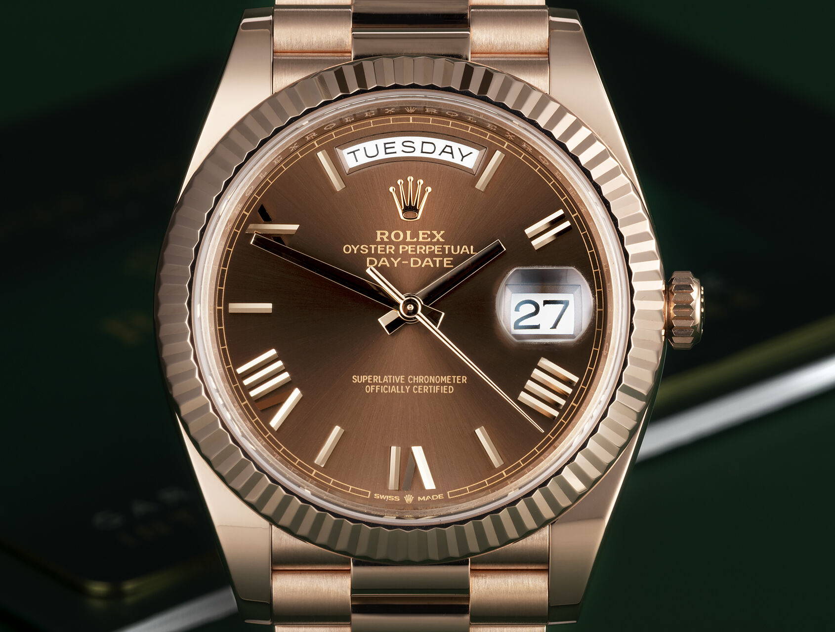 ref 228235 | 228235 - Chocolate Dial | Rolex Day-Date