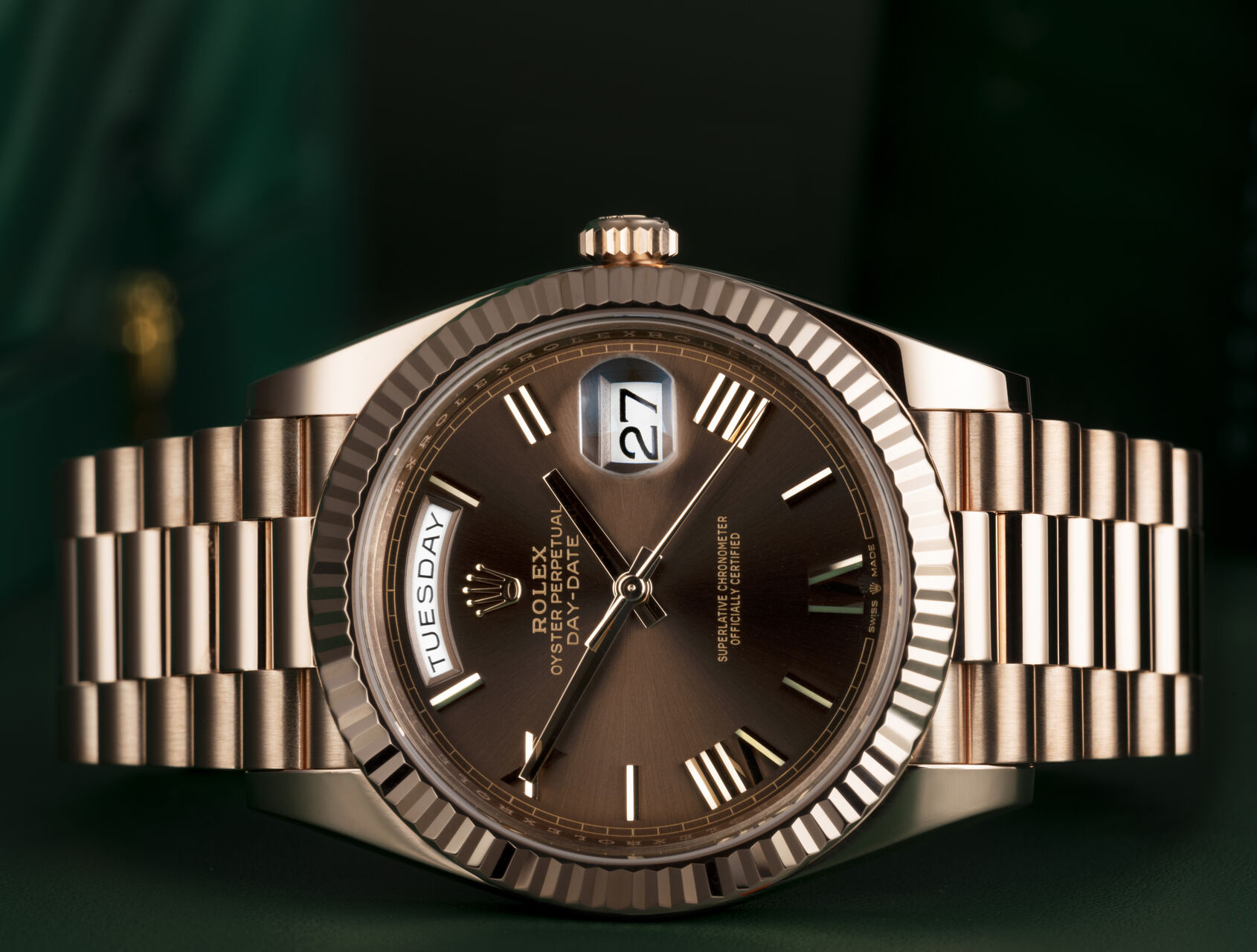 ref 228235 | 228235 - Chocolate Dial | Rolex Day-Date