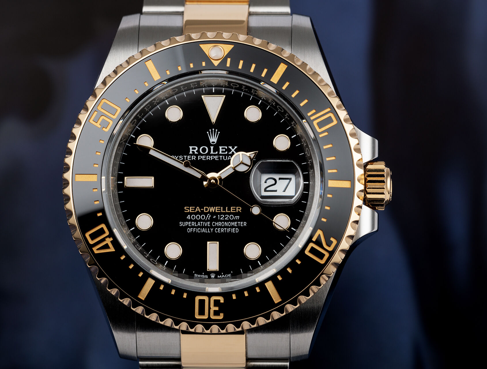 ref 126603 | 126603 - Gold & Steel | Rolex Sea-Dweller