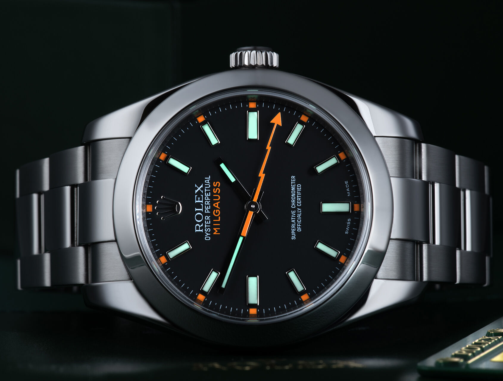 ref 116400 | 116400 - Box & Certificate | Rolex Milgauss