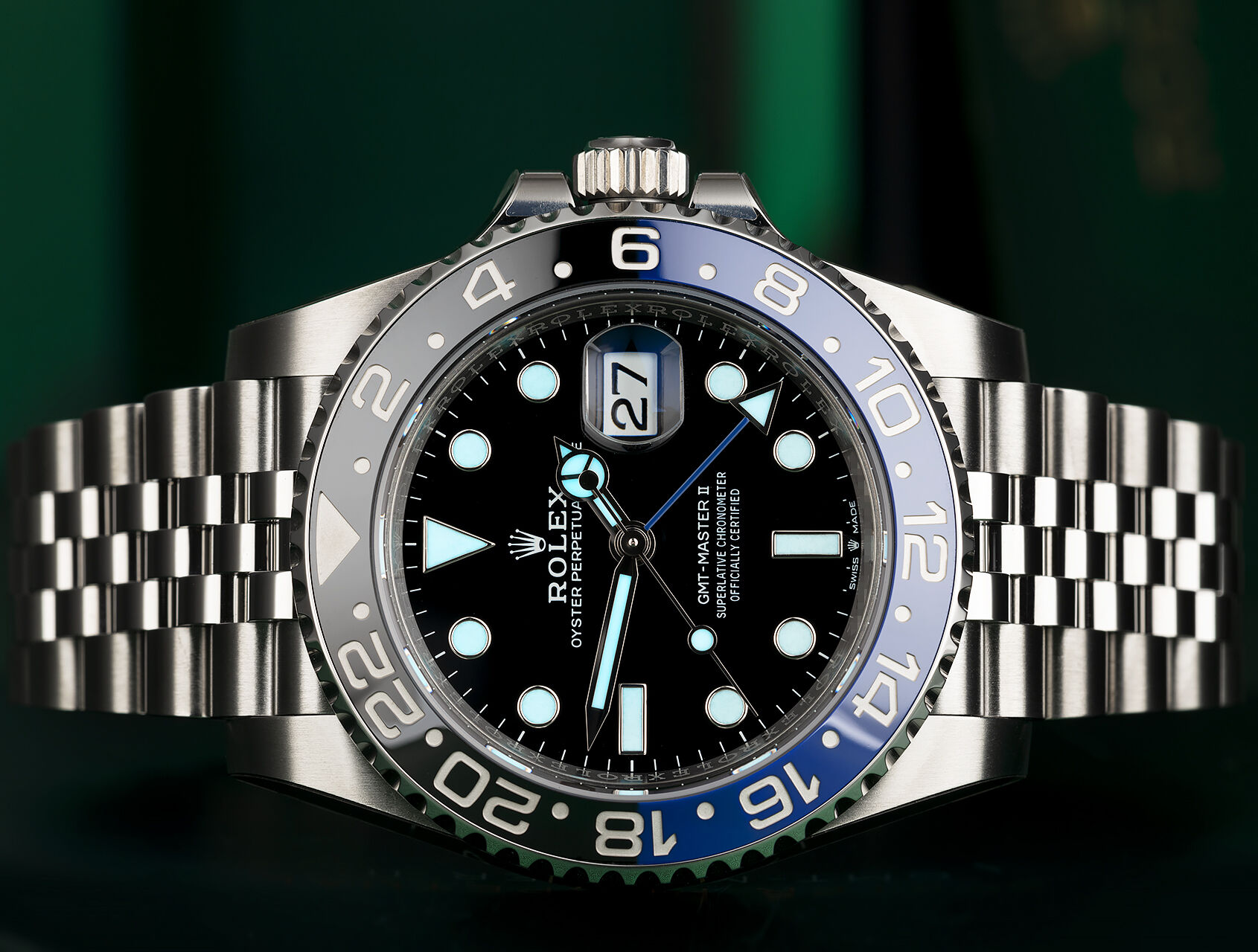 ref 126710BLNR | 126710BLNR - Batman | Rolex GMT-Master II