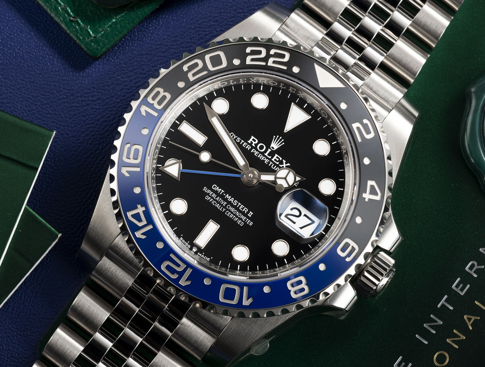 ref 126710BLNR | 126710BLNR - Batman | Rolex GMT-Master II