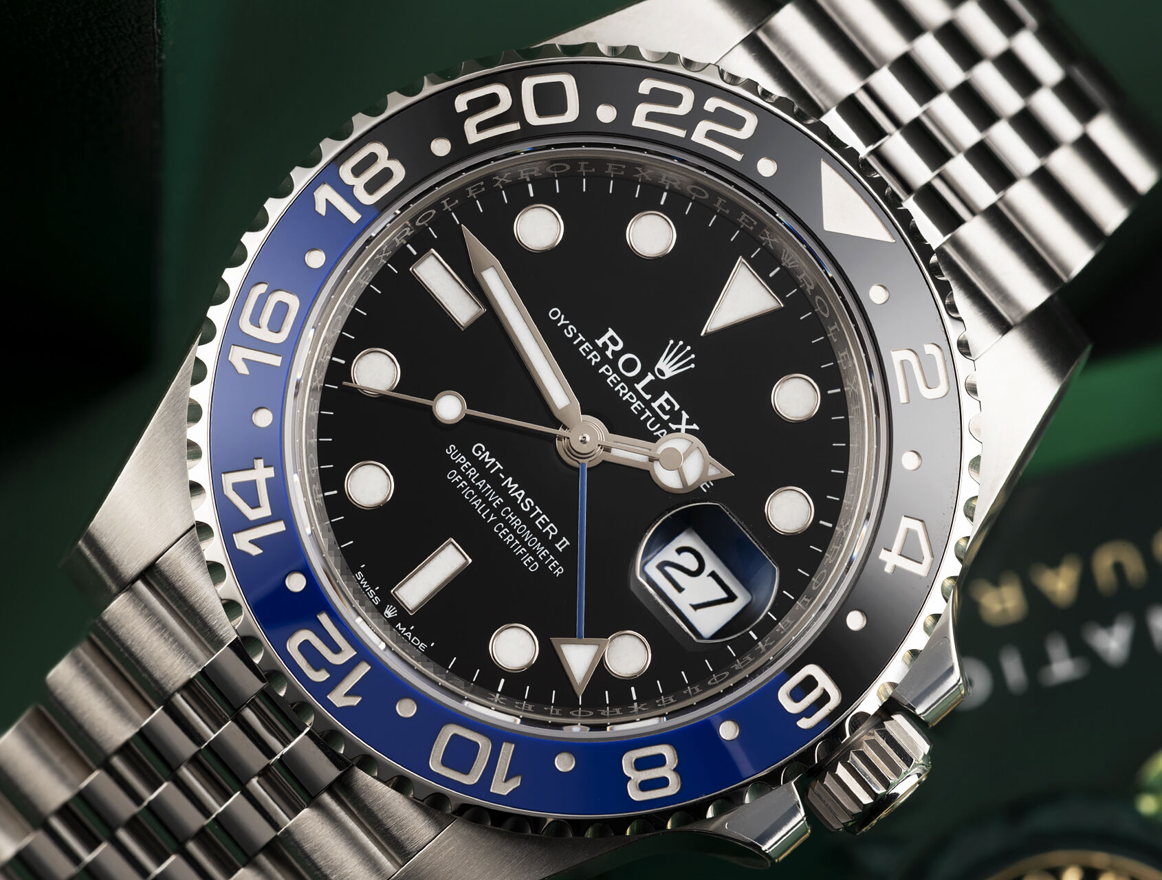 ref 126710BLNR | 126710BLNR - Batman | Rolex GMT-Master II