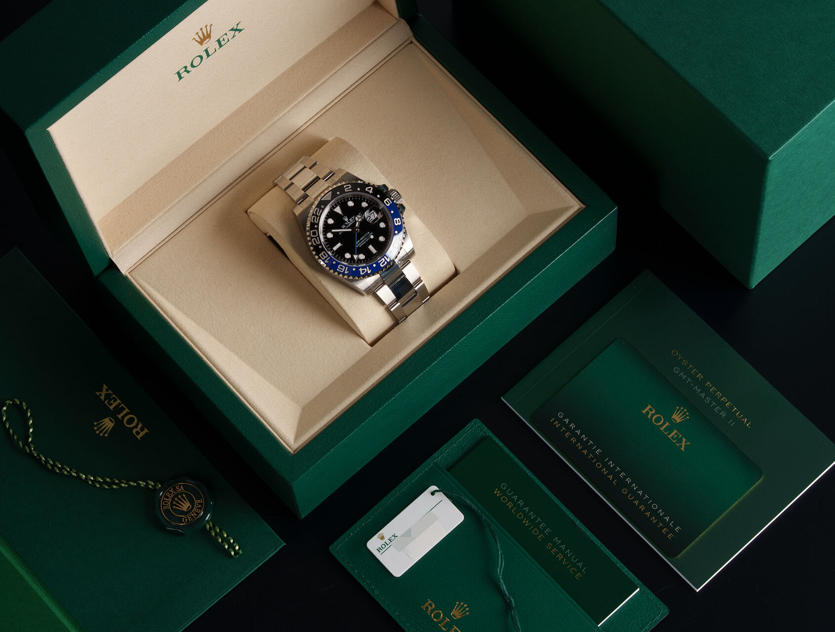 ref 126710BLNR | 126710BLNR - Batman | Rolex GMT-Master II