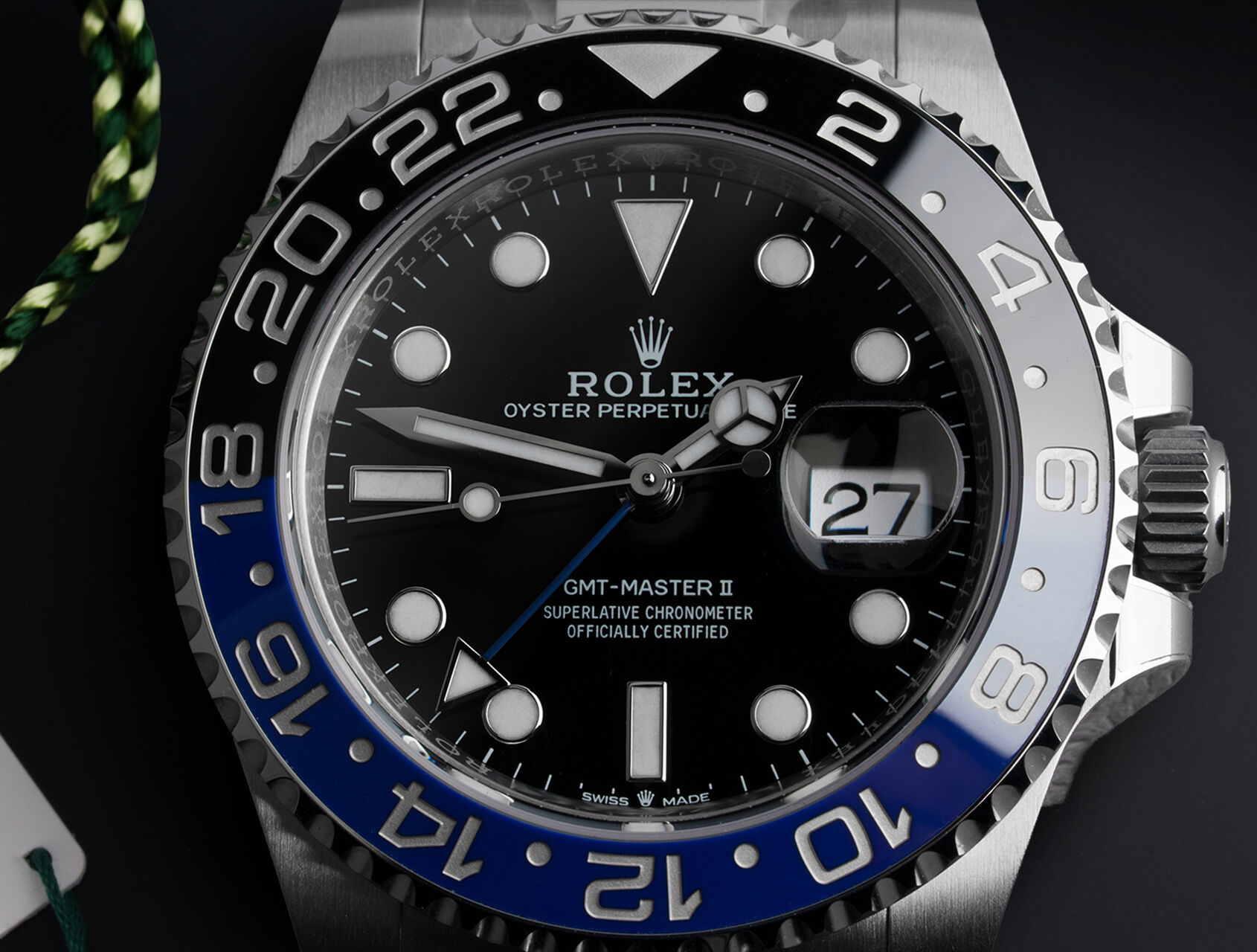 ref 126710BLNR | 126710BLNR - Batman | Rolex GMT-Master II