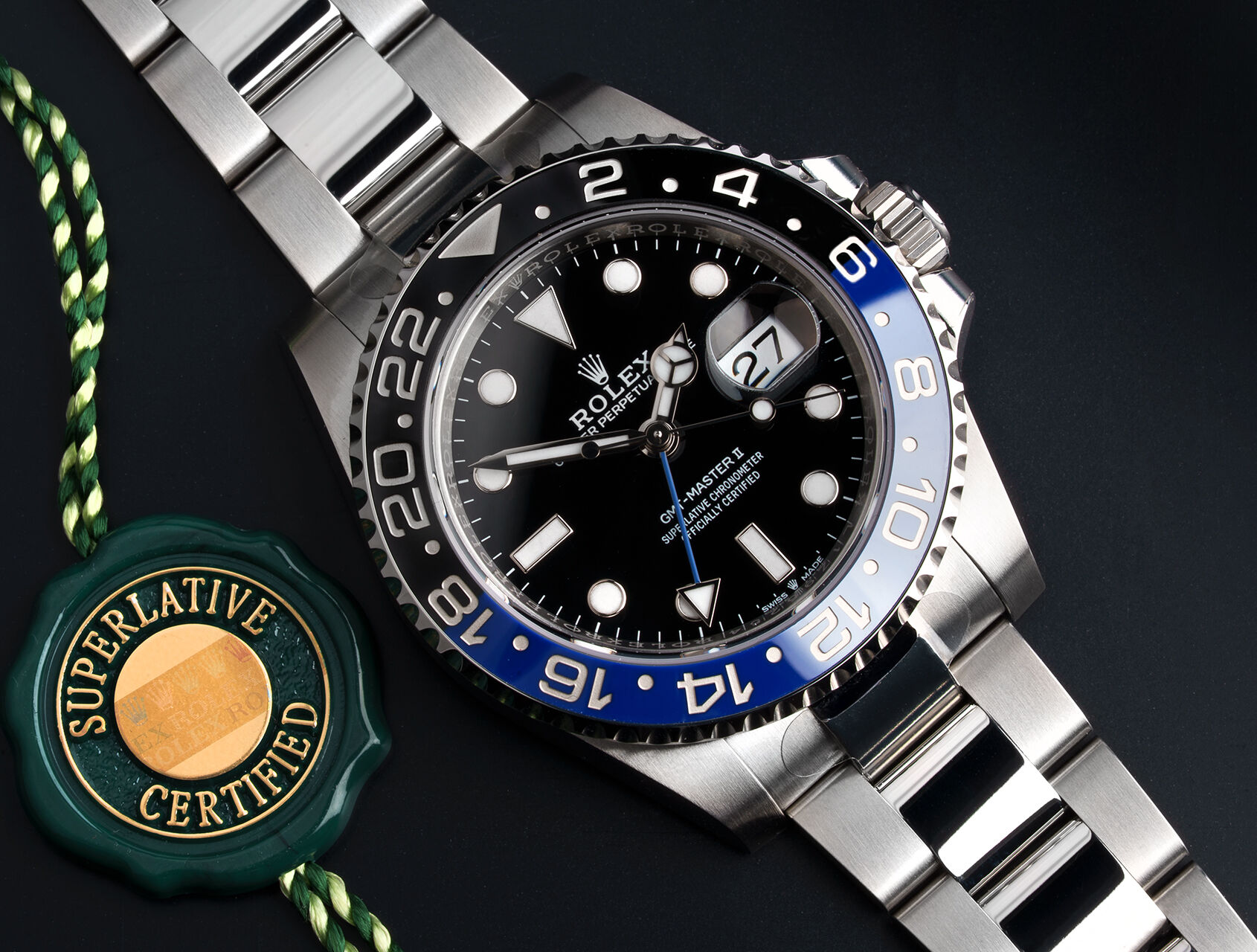 ref 126710BLNR | 126710BLNR - Batman | Rolex GMT-Master II