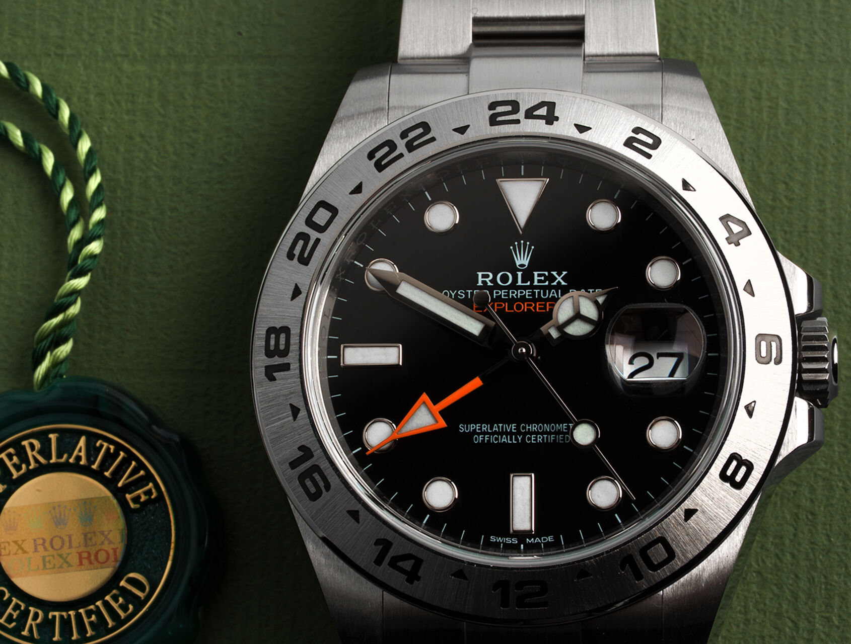ref 216570 | 216570 - Box & Papers | Rolex Explorer II