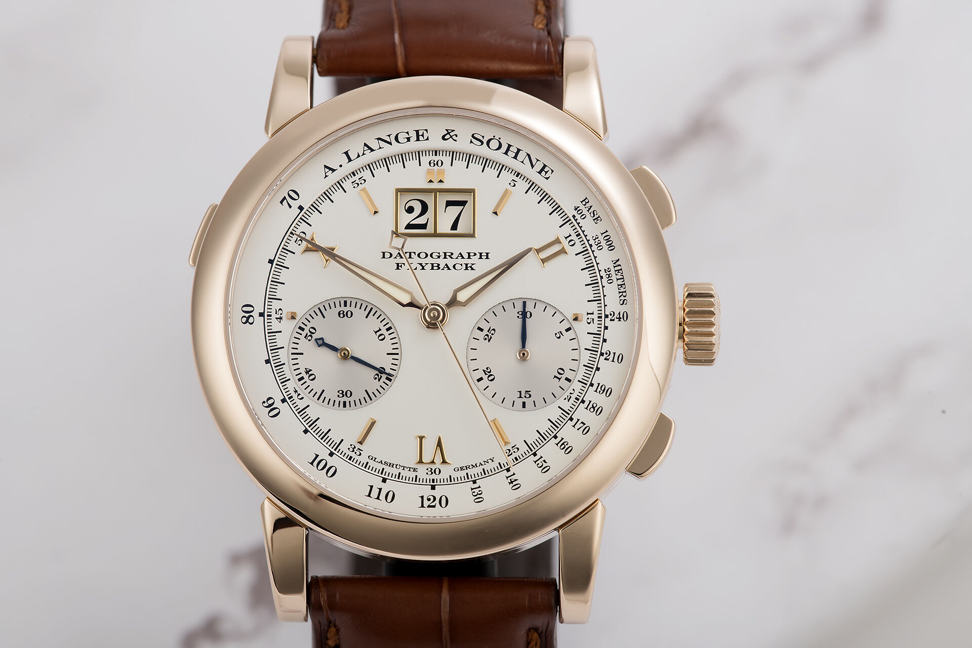 ref 403.032 | 'Box & Papers' | A. Lange & Söhne Datograph Flyback