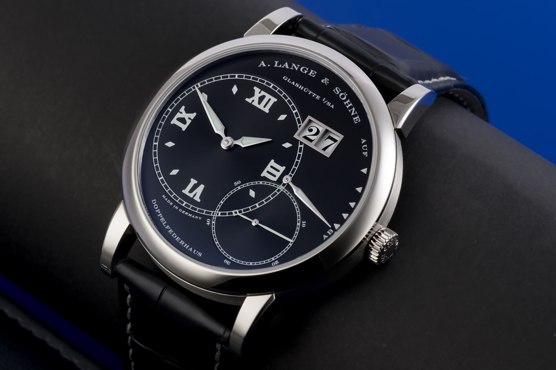 ref 115.028 | Lange Warranty - Box & Papers | A. Lange & Söhne Grande Lange 1