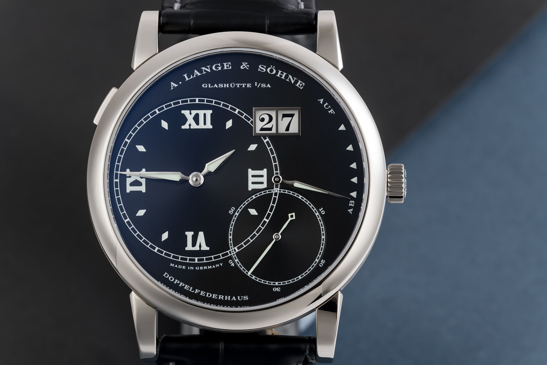 ref 115.028 | Lange Warranty - Box & Papers | A. Lange & Söhne Grande Lange 1