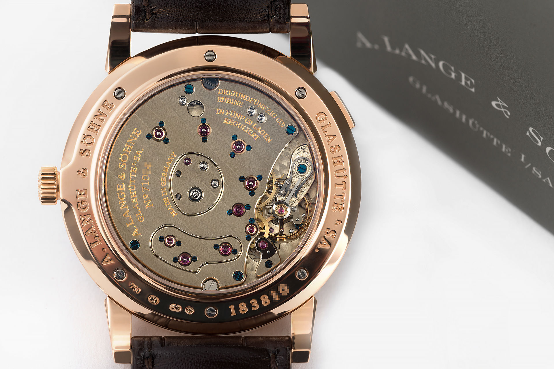 ref 115.032 | Rose Gold 'Full Set' | A. Lange & Söhne Grande Lange 1