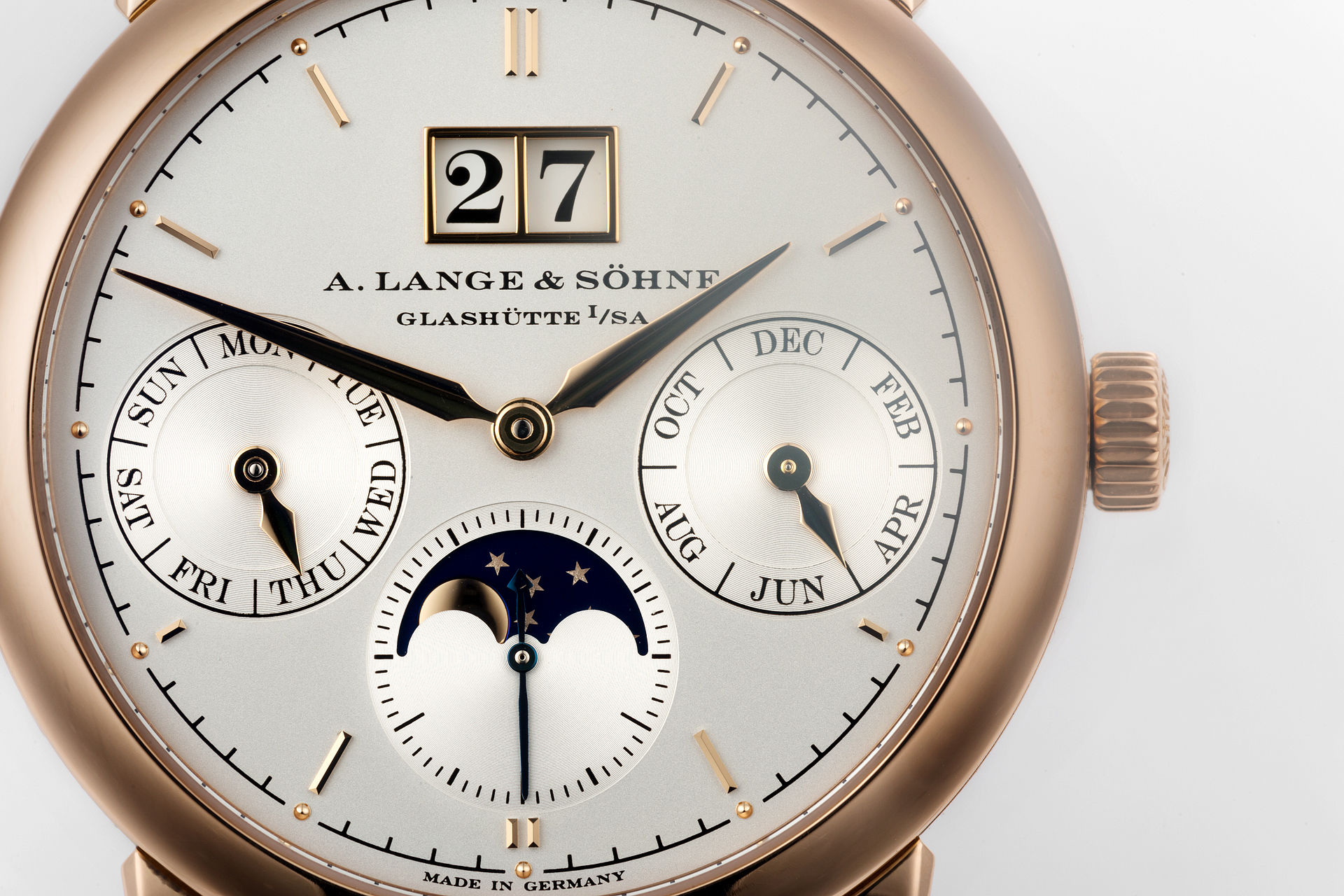 ref 330.032E | 38.5mm 18ct Rose Gold | A. Lange & Söhne Saxonia Annual Calendar