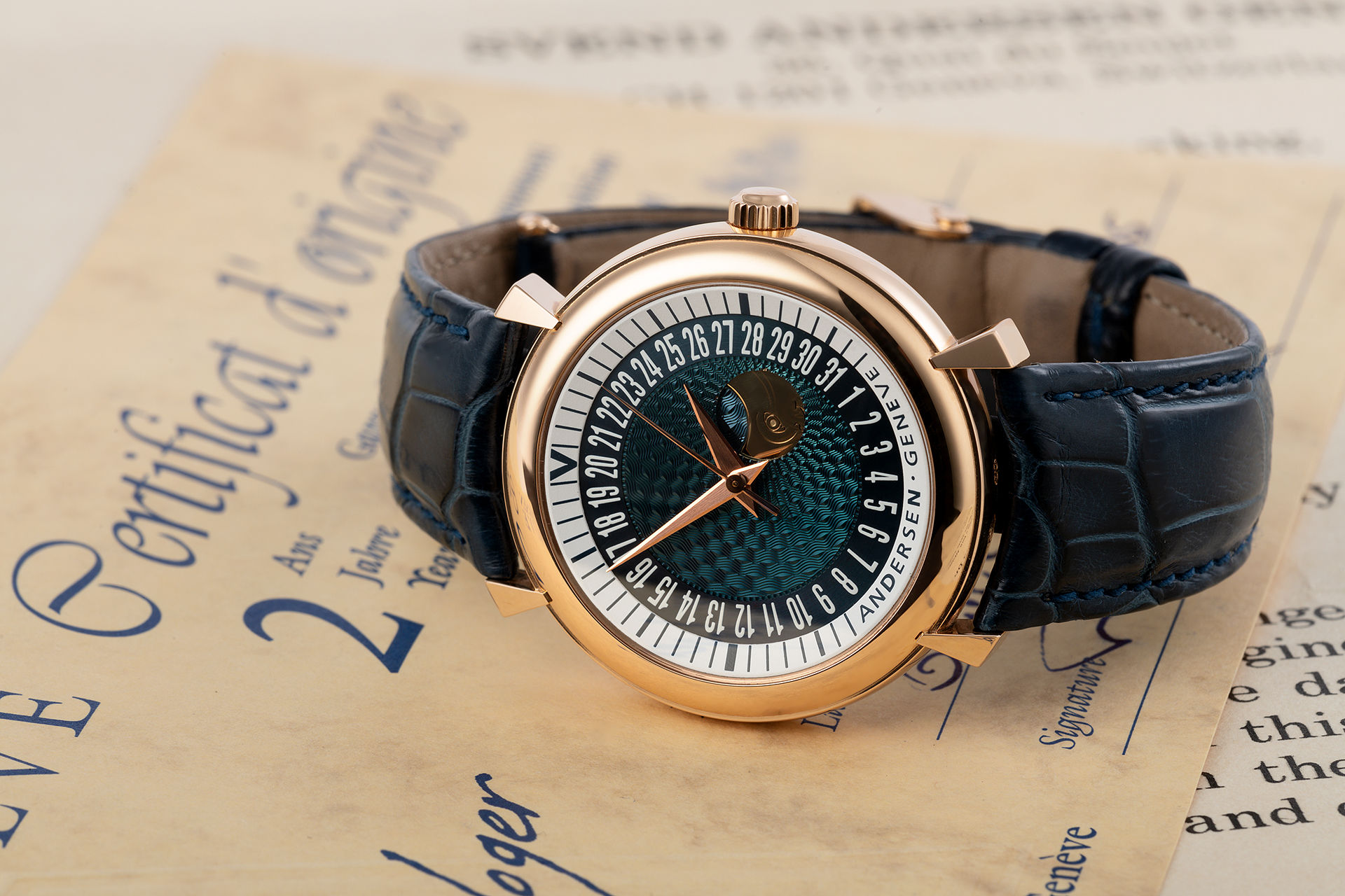  | 'Blue Gold' Wandering Moon | Andersen Geneve Orbita Lunae