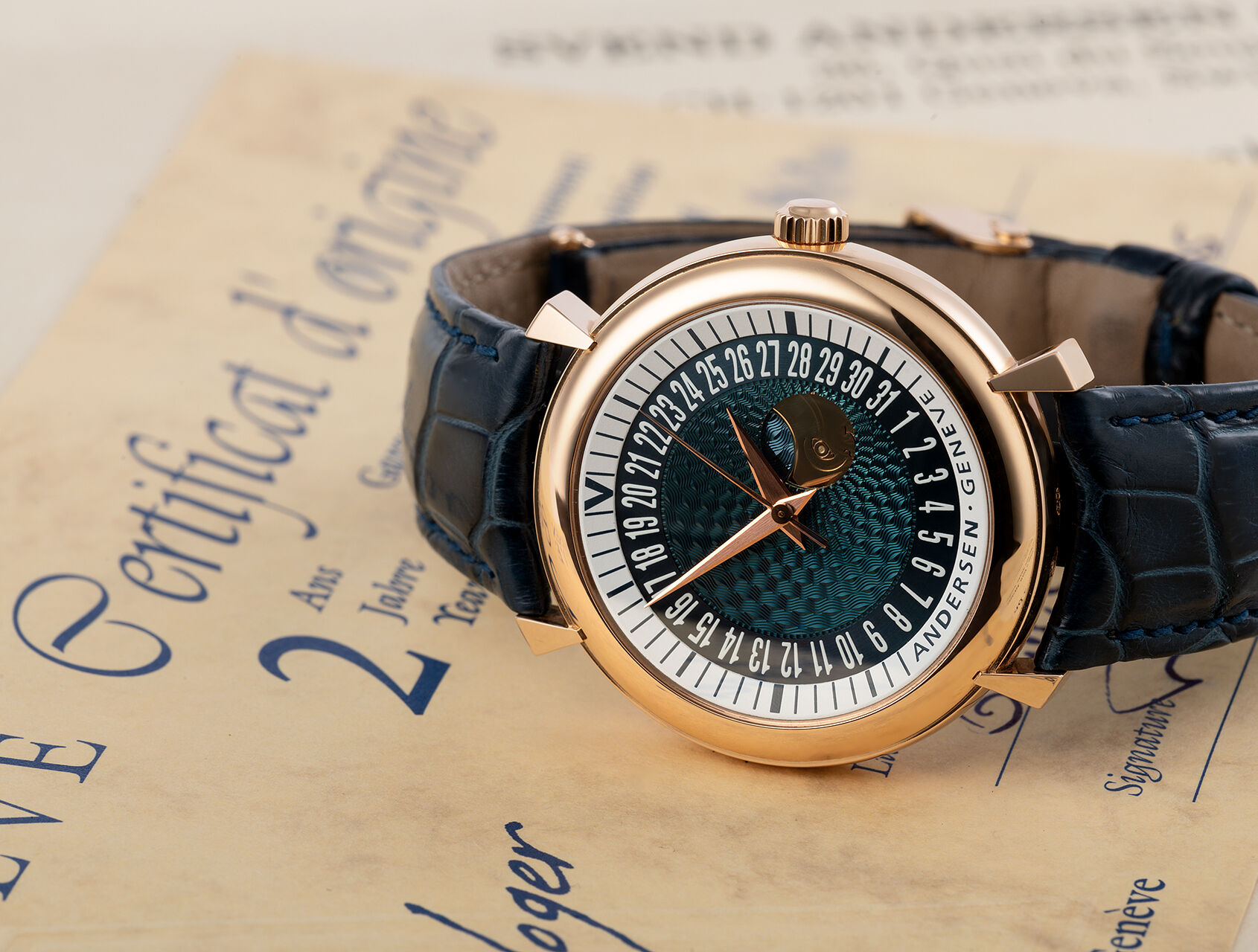  | 'Blue Gold' Wandering Moon | Andersen Geneve Orbita Lunae