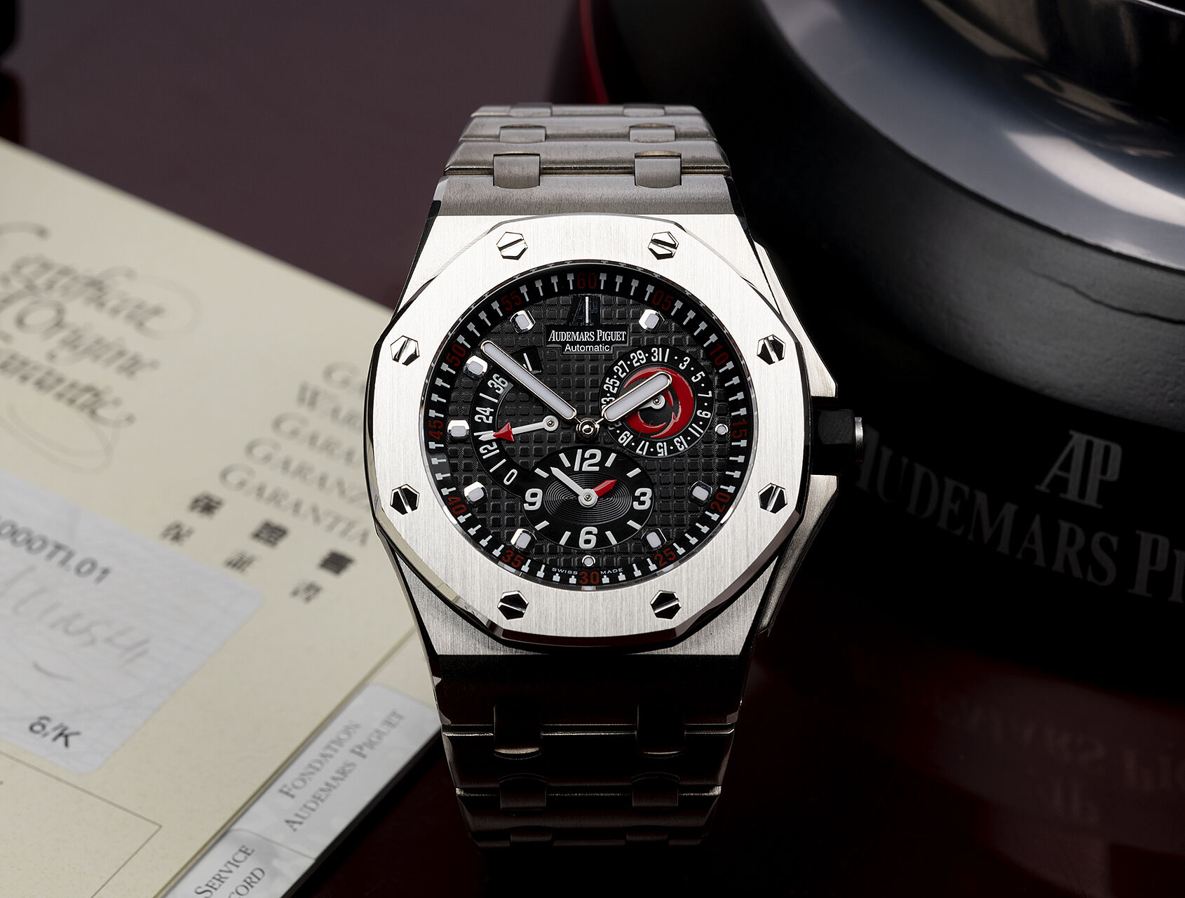 ref 25995IP.OO.1000TI.01 | 25995IP - Dual-Time Power–Reserve | Audemars Piguet Alinghi