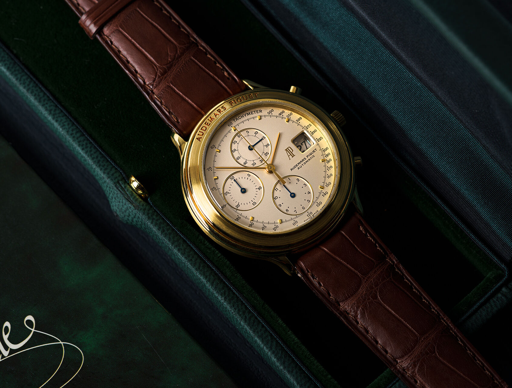 ref 25644BA | '18ct Yellow Gold' | Audemars Piguet Jules Audemars Chronograph