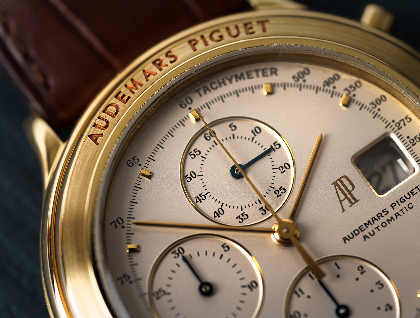 ref 25644BA | '18ct Yellow Gold' | Audemars Piguet Jules Audemars Chronograph