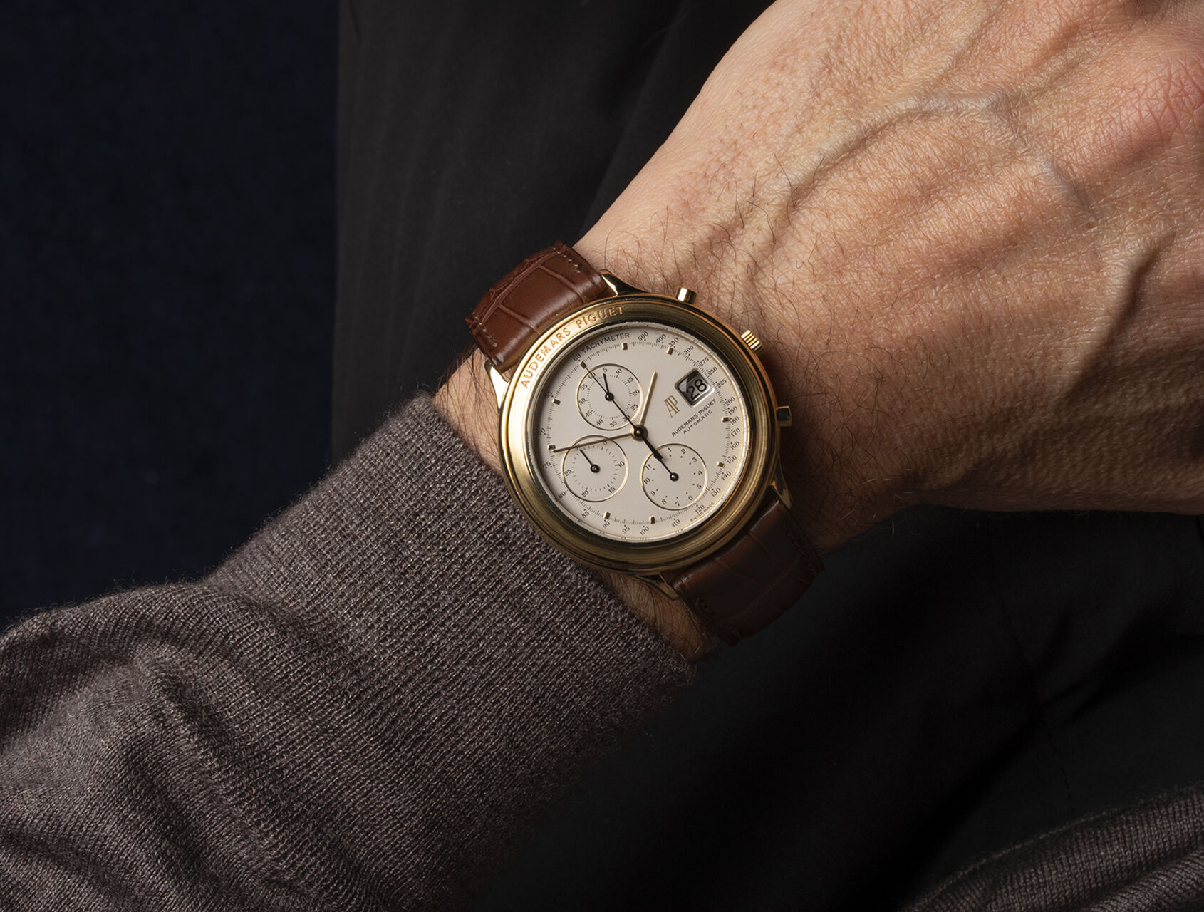 ref 25644BA | '18ct Yellow Gold' | Audemars Piguet Jules Audemars Chronograph