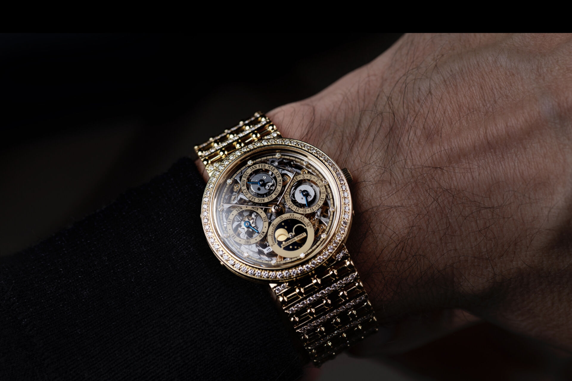 ref 5582BA | Perpetual Calendar Diamonds | Audemars Piguet Quantieme Perpetuel