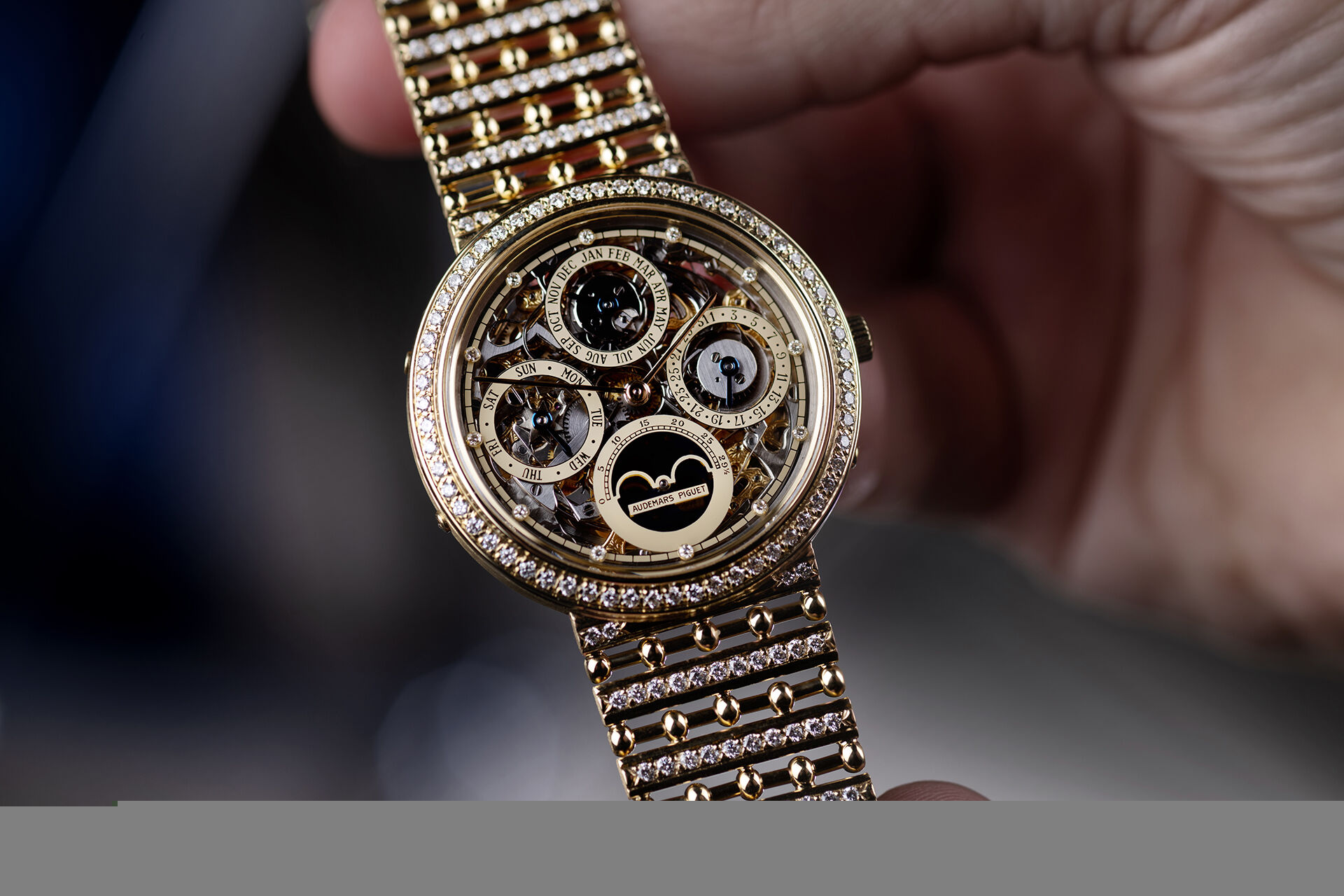 ref 5582BA | Perpetual Calendar Diamonds | Audemars Piguet Quantieme Perpetuel