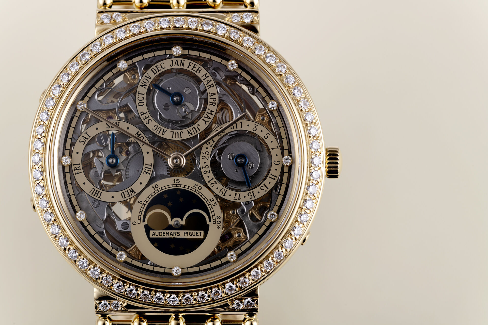 ref 5582BA | Perpetual Calendar Diamonds | Audemars Piguet Quantieme Perpetuel