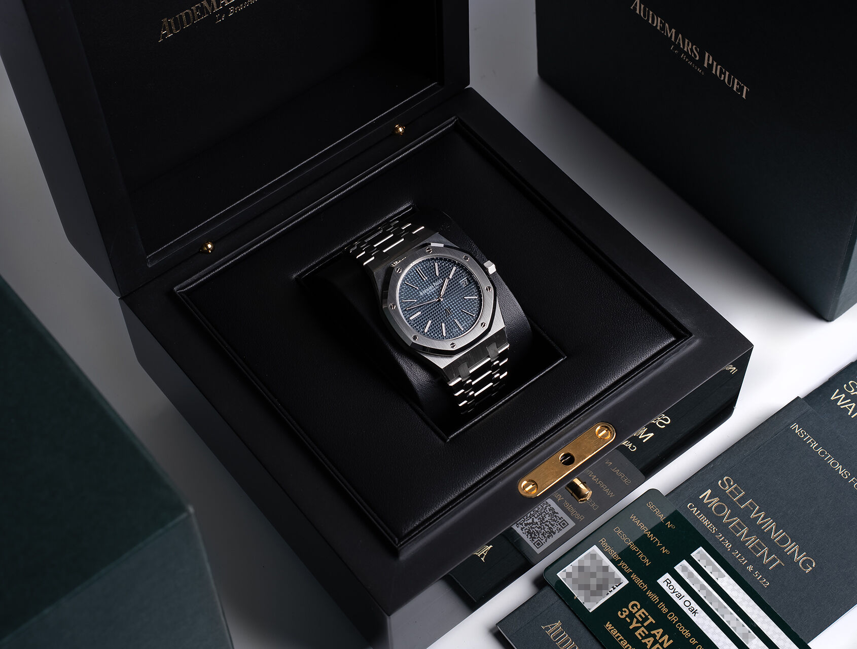 ref 15202ST.OO.1240ST.01 | 15202ST - Blue Dial | Audemars Piguet Royal Oak