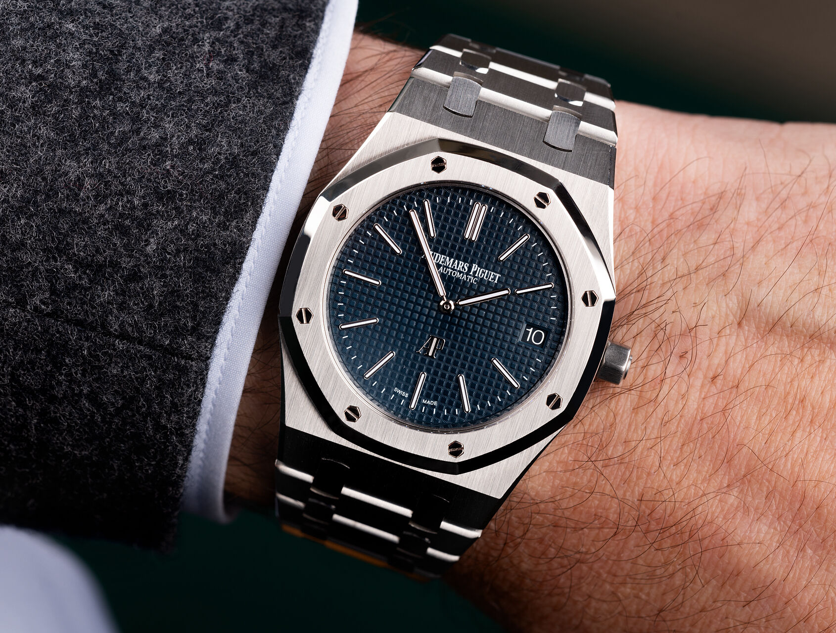 ref 15202ST.OO.1240ST.01 | 15202ST - Boutique Blue  | Audemars Piguet Royal Oak