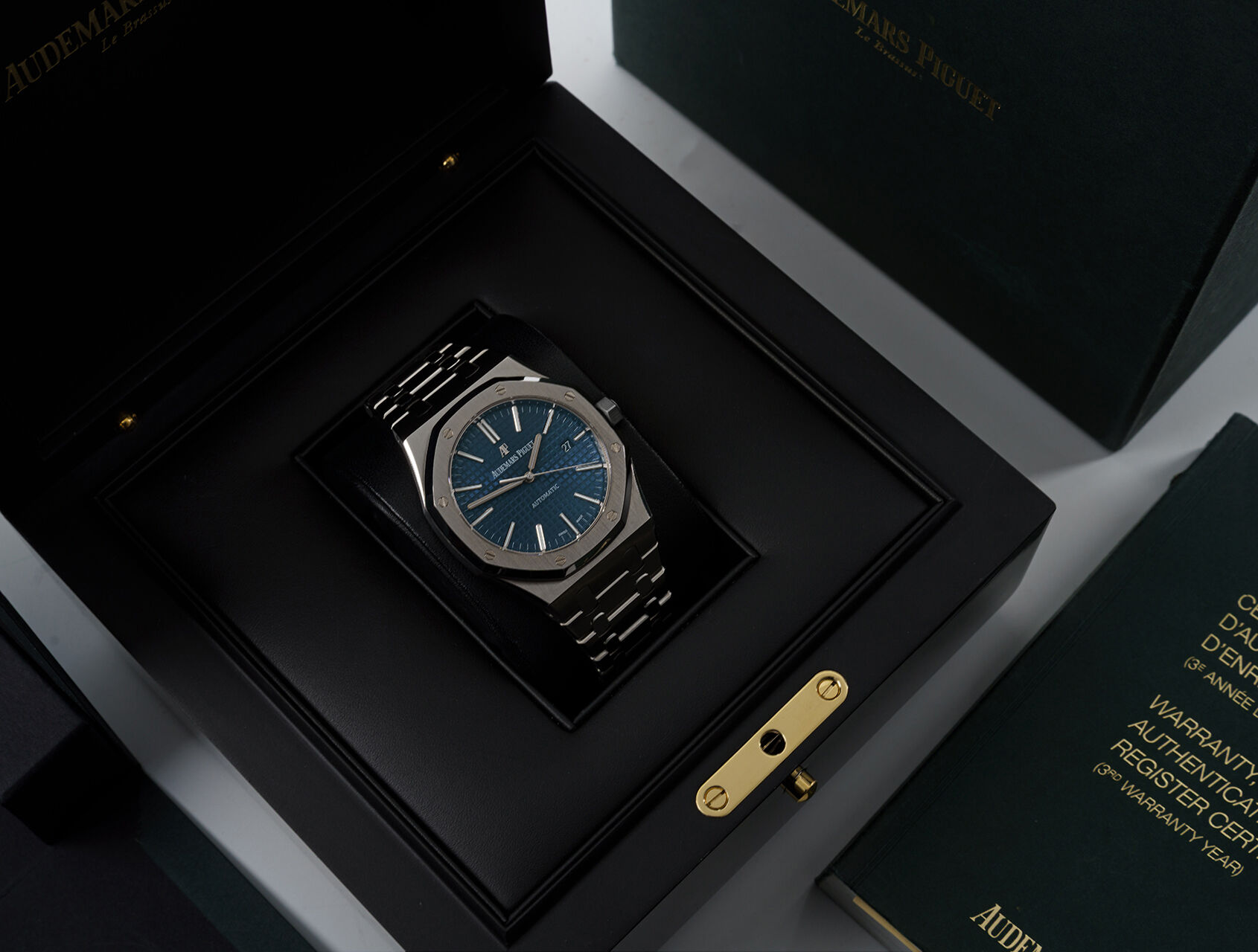 ref 15400ST.OO.1220ST.03 | 15400ST - Blue Dial | Audemars Piguet Royal Oak