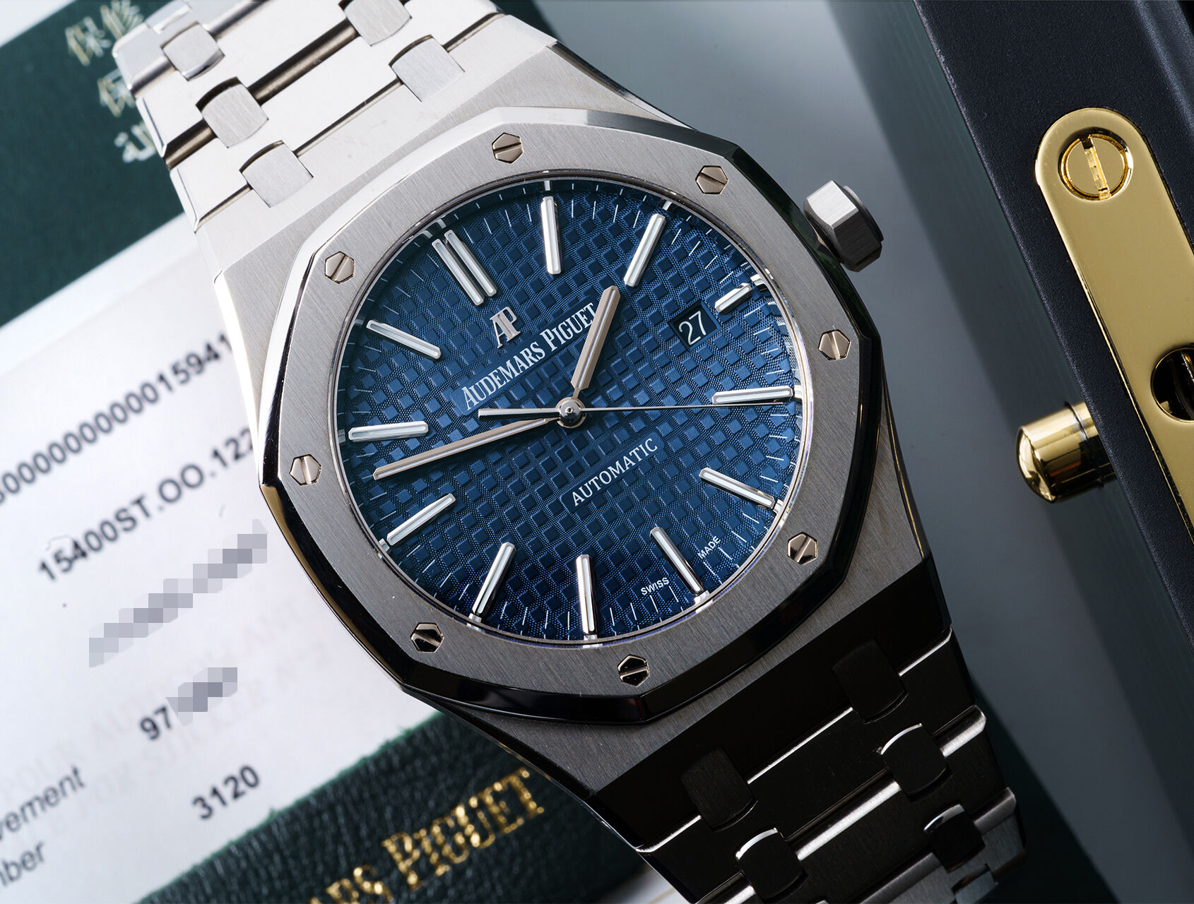 ref 15400ST.OO.1220ST.03 | 15400ST - Blue Dial | Audemars Piguet Royal Oak