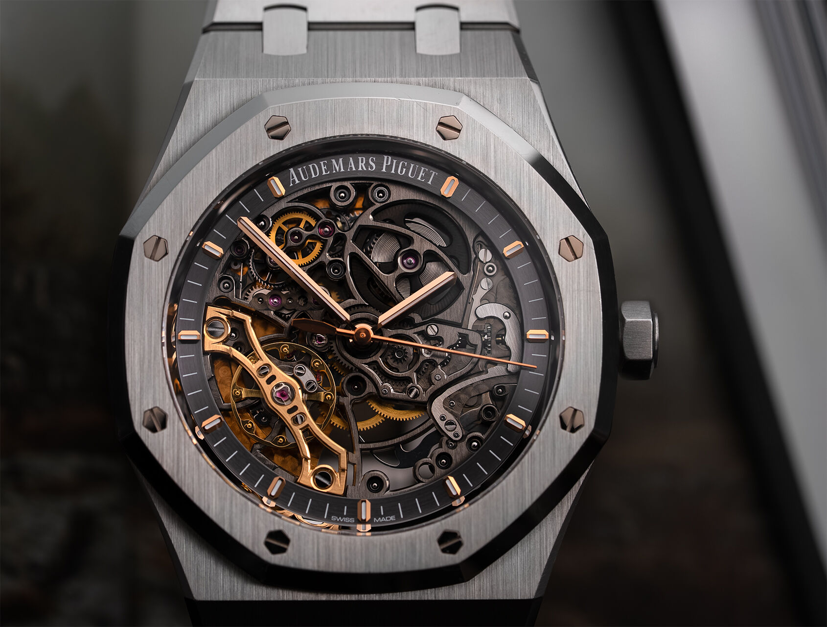 ref 15407ST.OO.1220ST.01 | Openworked 'Complete Set' | Audemars Piguet Royal Oak