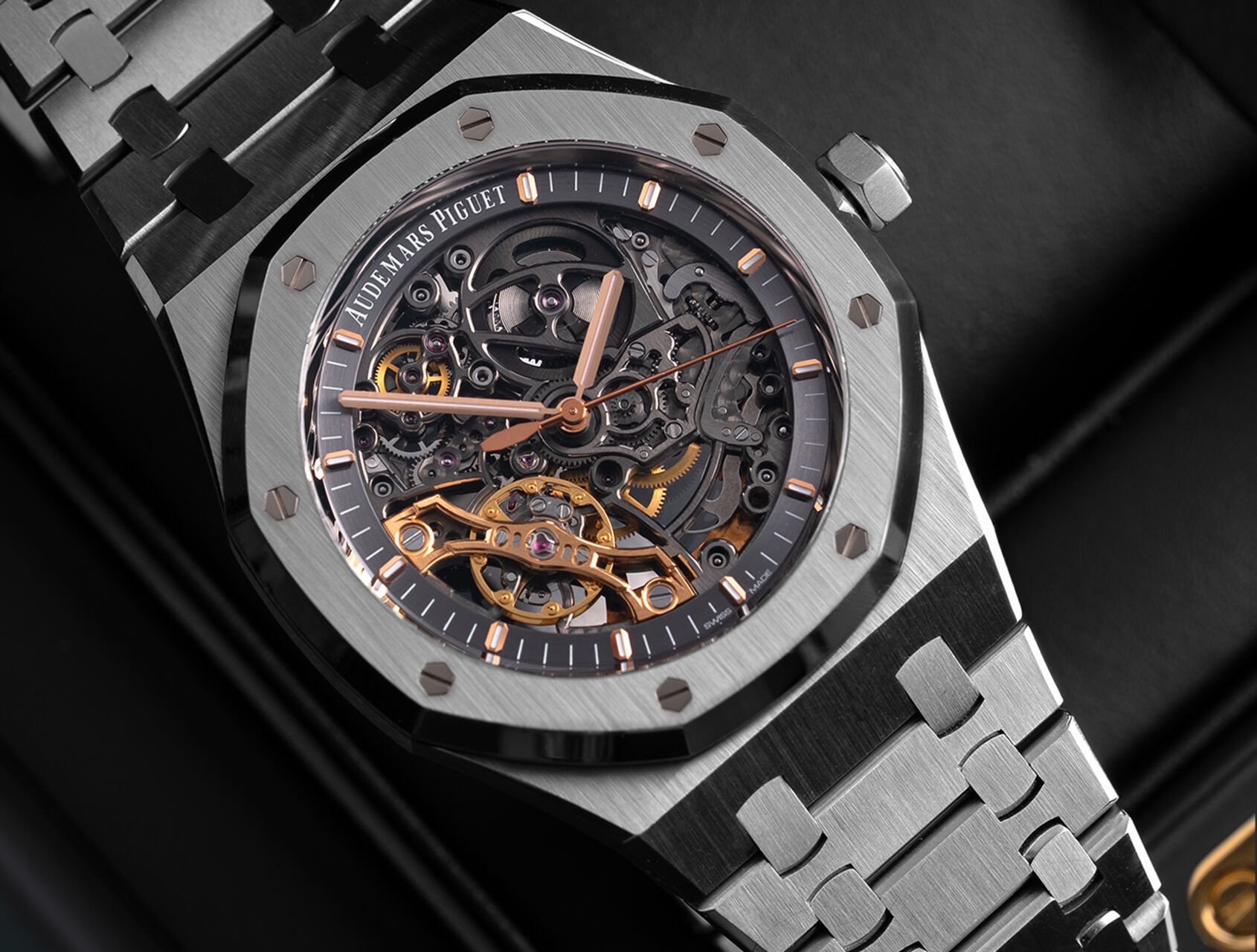 ref 15407ST.OO.1220ST.01 | Openworked 'Complete Set' | Audemars Piguet Royal Oak