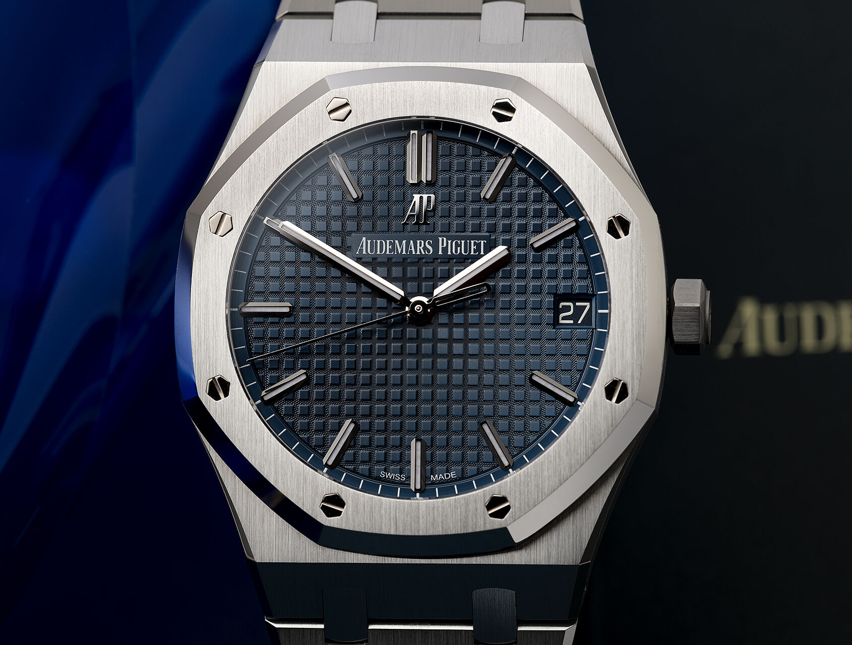 ref 15500ST.OO.1220ST.01 | 15500ST - Blue Dial  | Audemars Piguet Royal Oak