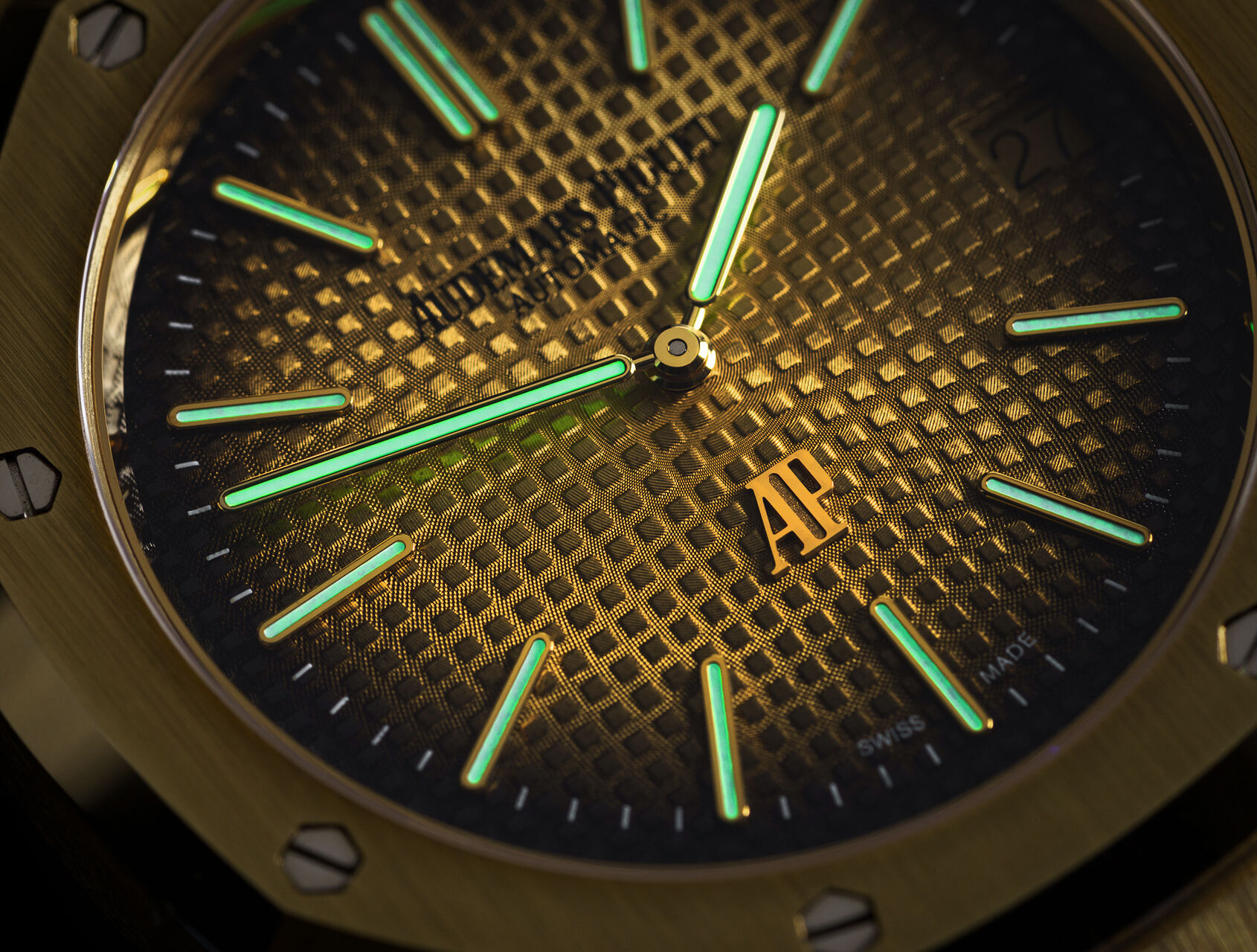 ref 16202BA.OO.1240BA.02 | 16202BA - Smoked Gold Dial  | Audemars Piguet Royal Oak