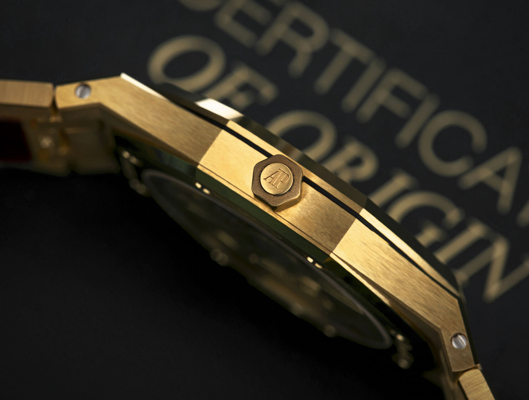 ref 16202BA.OO.1240BA.02 | 16202BA - Smoked Gold Dial  | Audemars Piguet Royal Oak