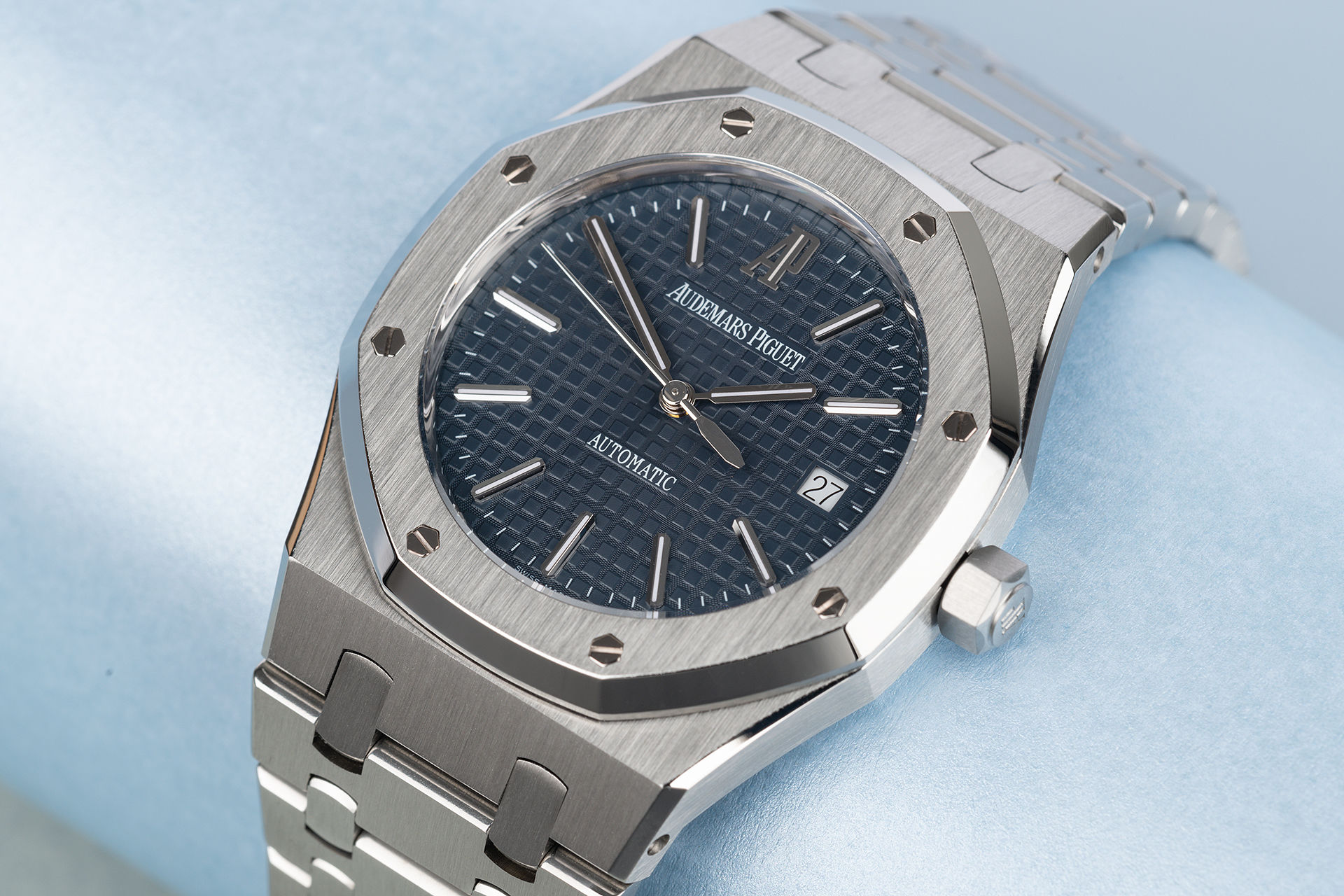 ref 15300ST.OO.1220ST.02 | Blue Dial 'Full Set' | Audemars Piguet Royal Oak